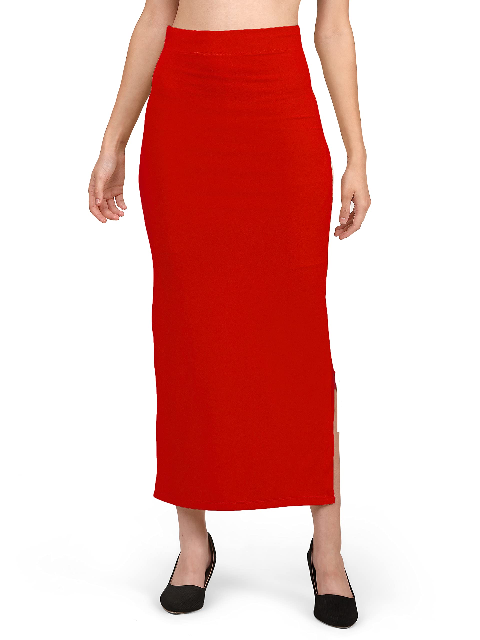 Mehrang Red Saree Shapewear for Women