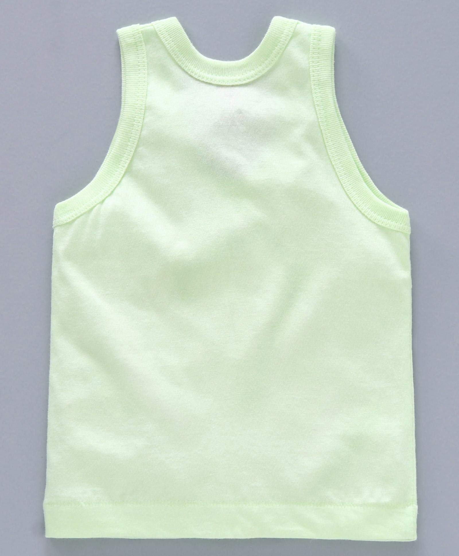 ANGAAKAR Baby Boys Cotton Vest - Multicolour - Image 3