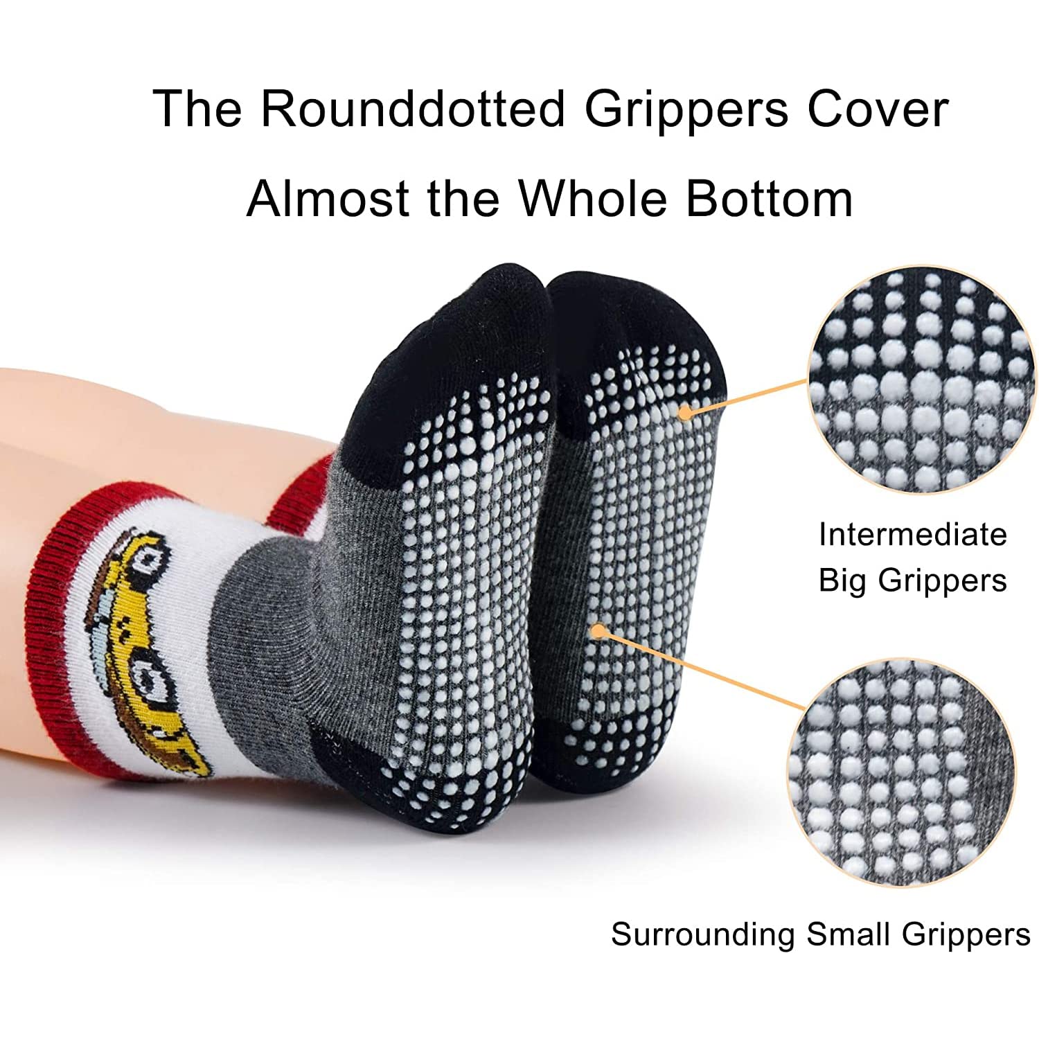 FIMALIA Organic Cotton Kids Socks - Multicolor - Image 3