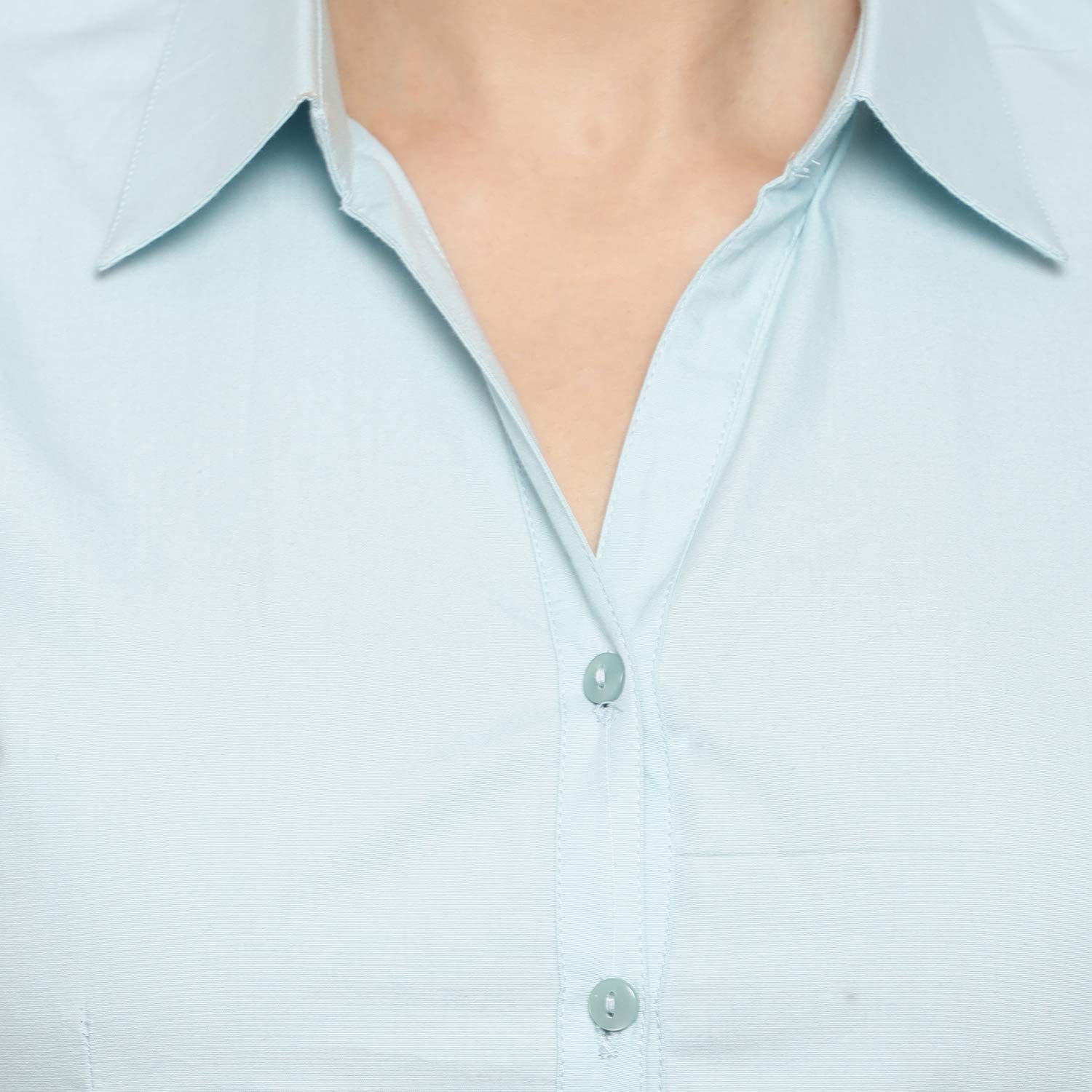 Ronin Women Western Formal Shirts - Blue - Image 4