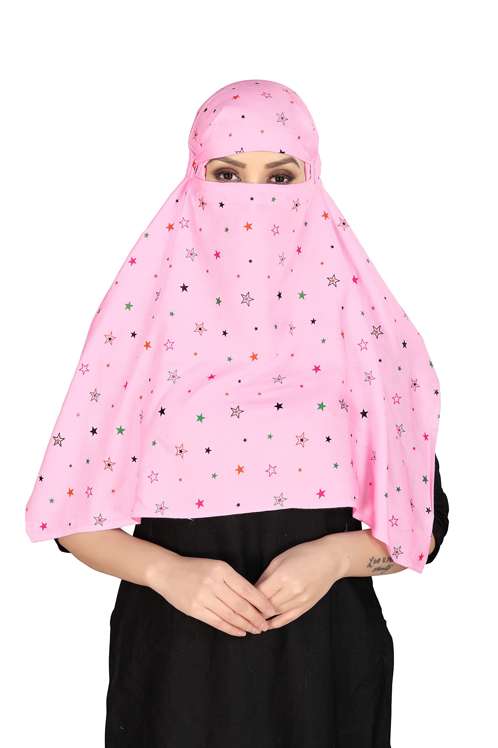 GarbGlide Women Cotton Scarf Cum Mask