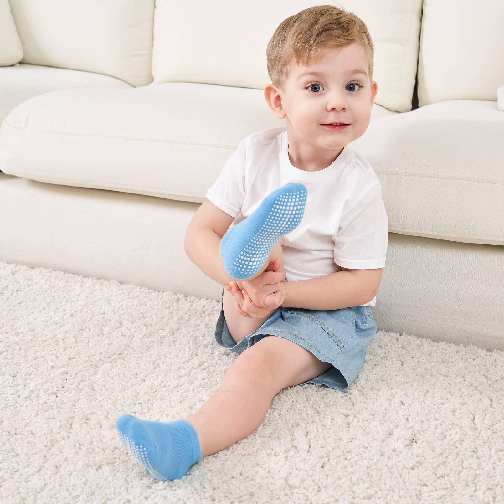 Baby Grip Socks Non-Slip for Infants - Image 2