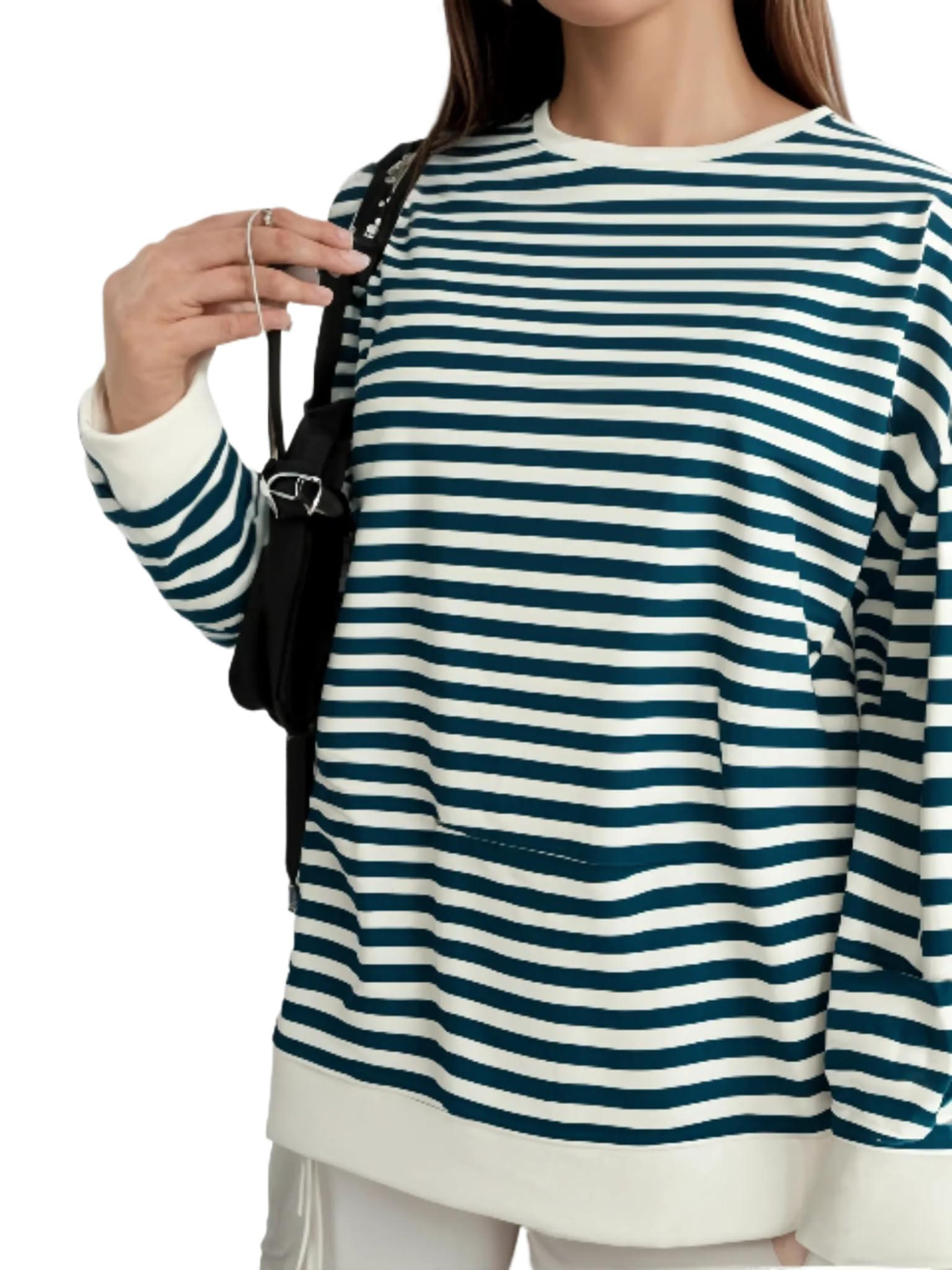 MACK Women Striped T-Shirt