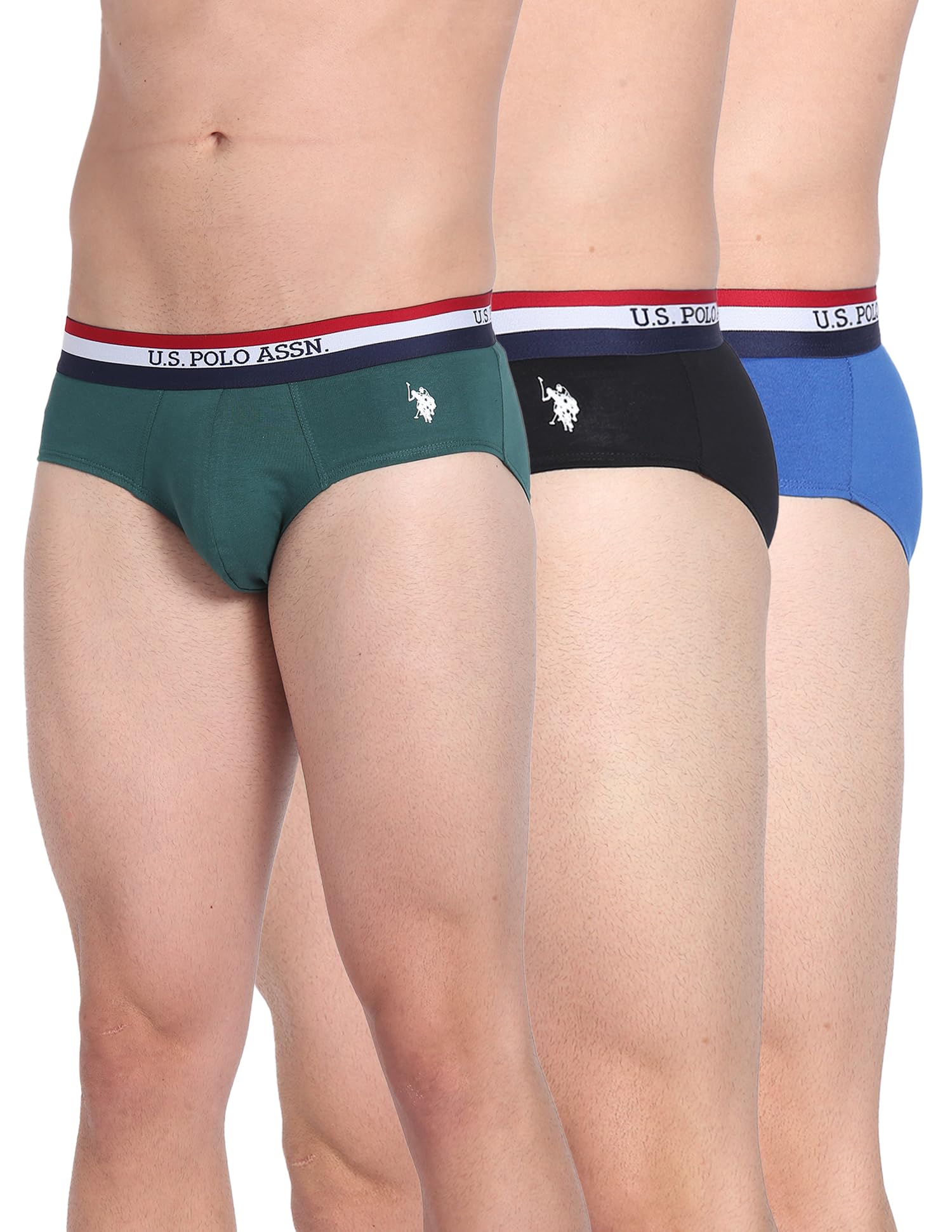 U. S. POLO ASSN. Mens Anti Microbial Cotton Underwear Brief