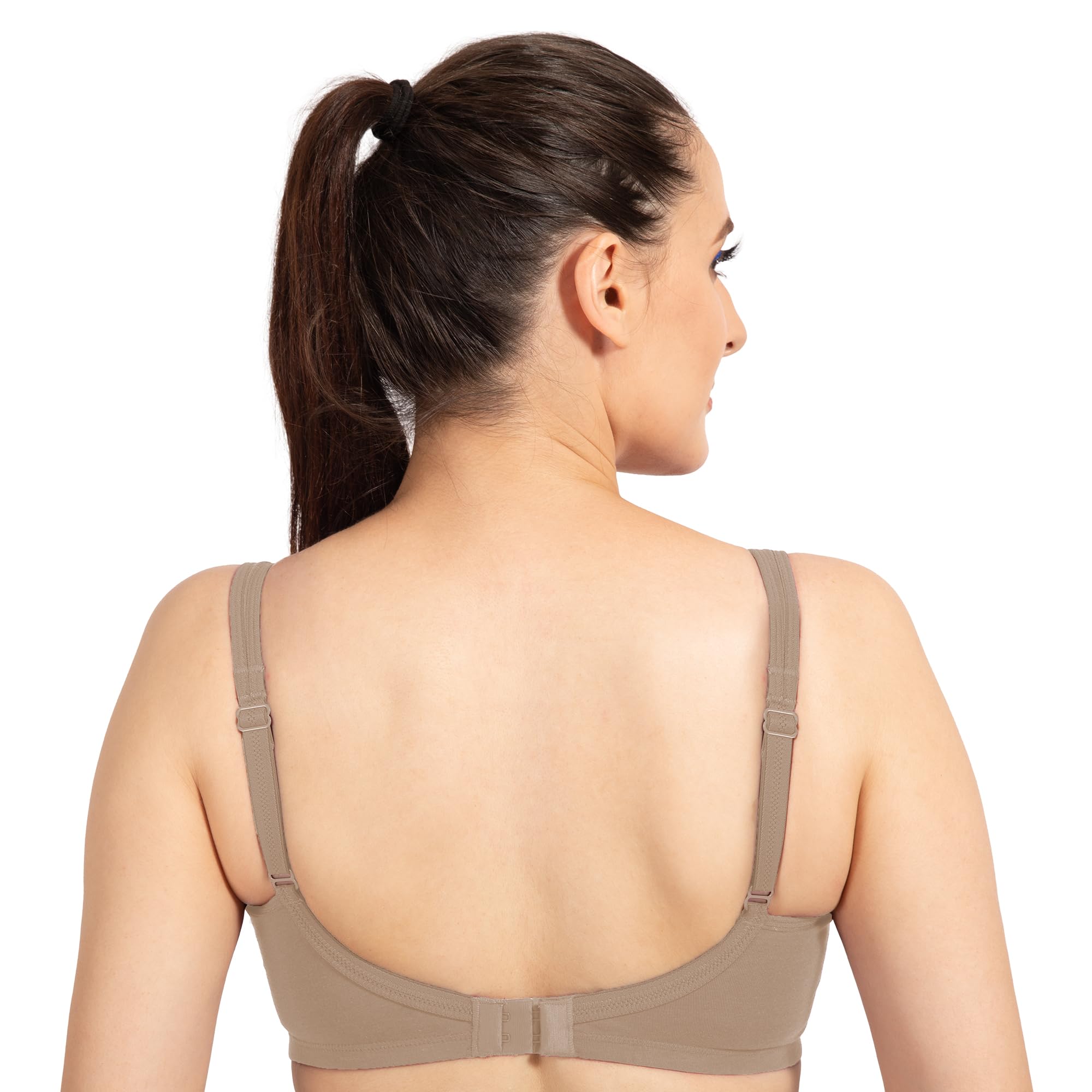 TRYLO Comfortfit Bra - Nude C Cup - Image 4