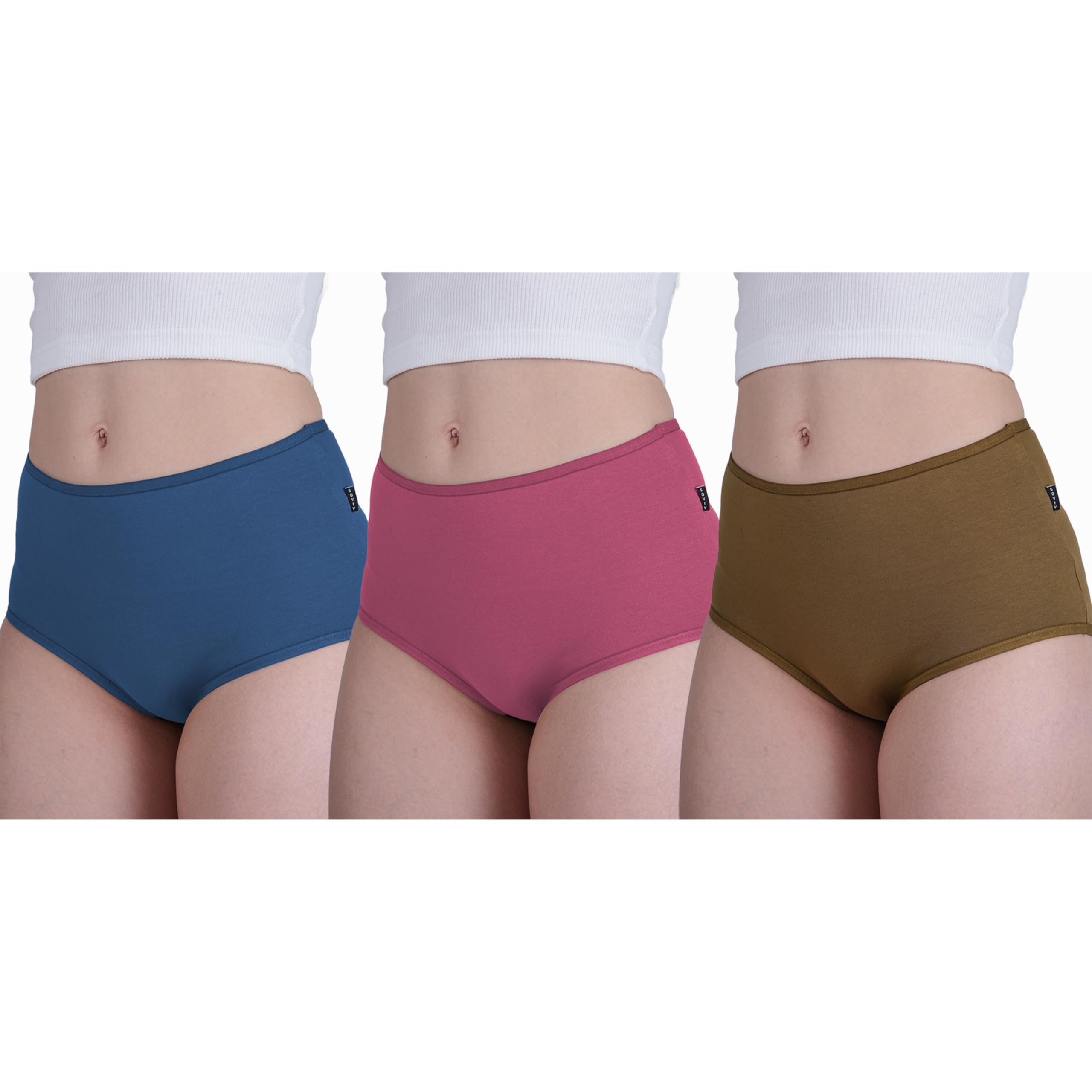 SOVIV Women's Cotton Hipster Panties