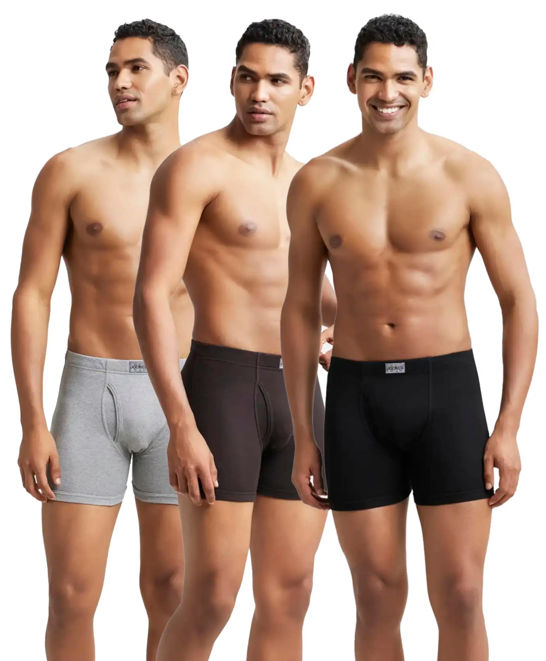 Jockey Men's Boxer Briefs - Multi Colour