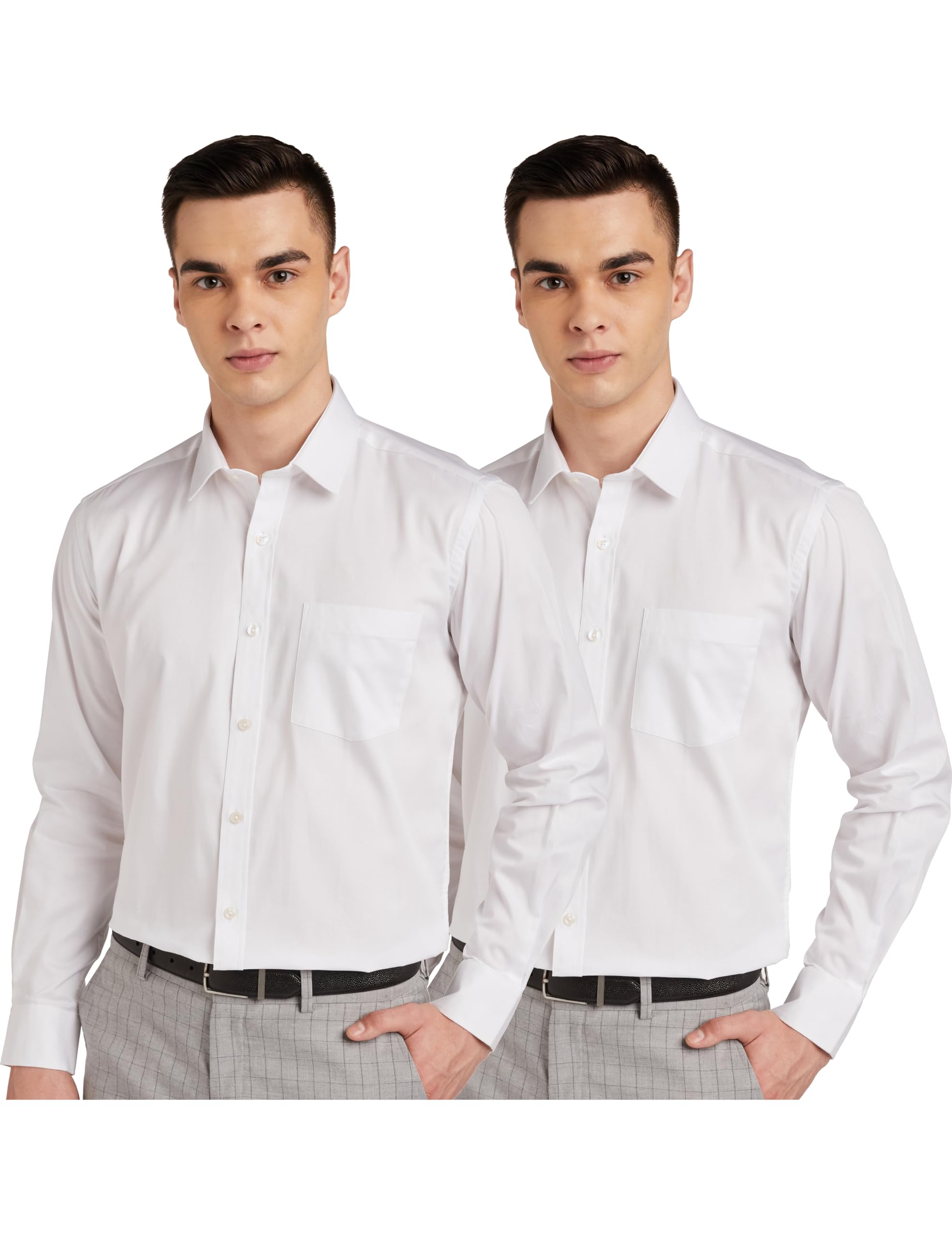 Formal Shirts for Men - White