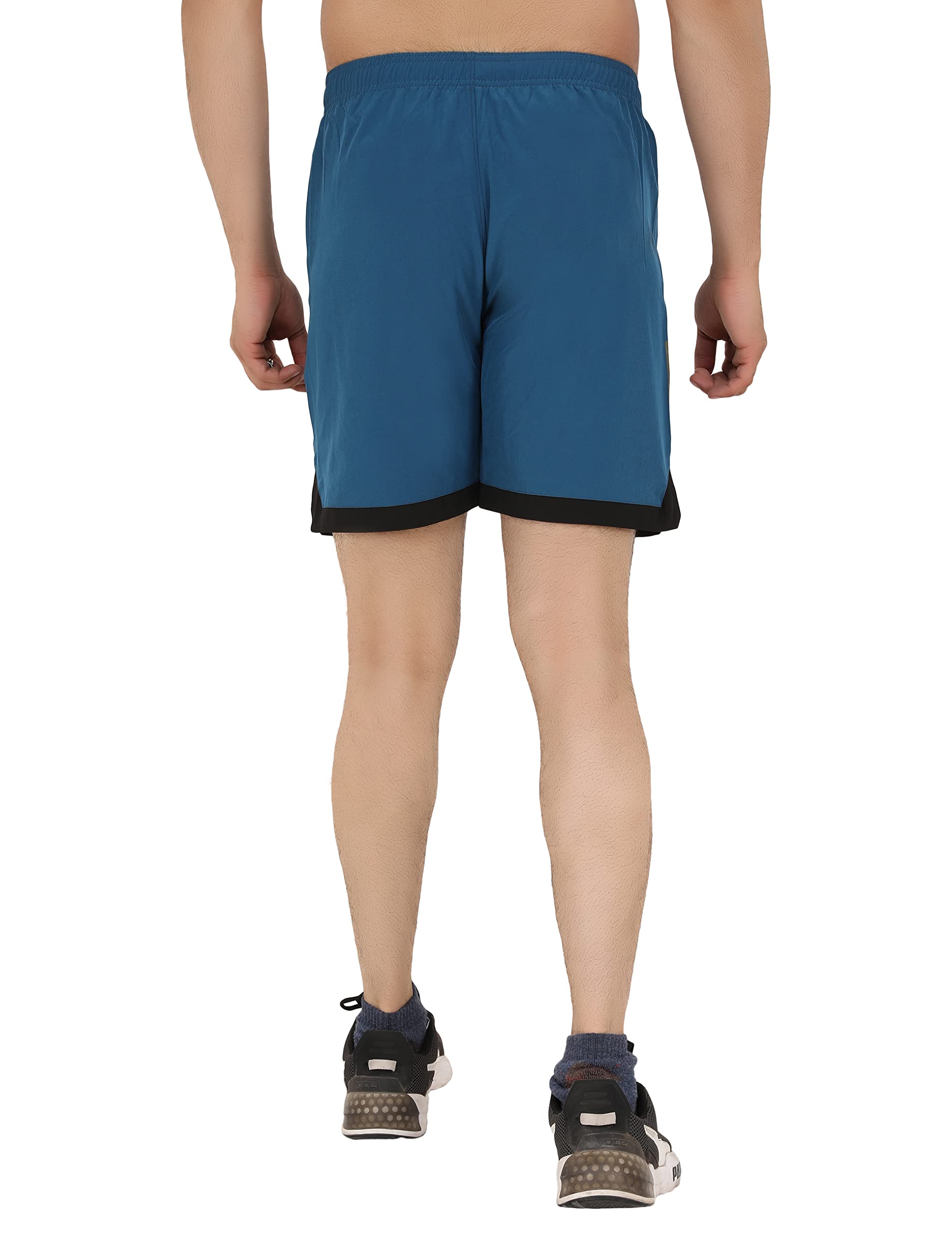 NINQ Mens Yoga Shorts with Pockets - Image 2