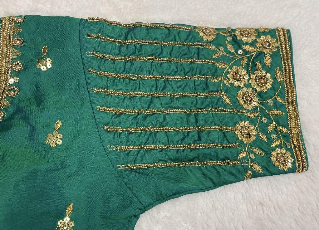 Vihu Fashion Bridal Embroidery Blouse for Women - Image 3