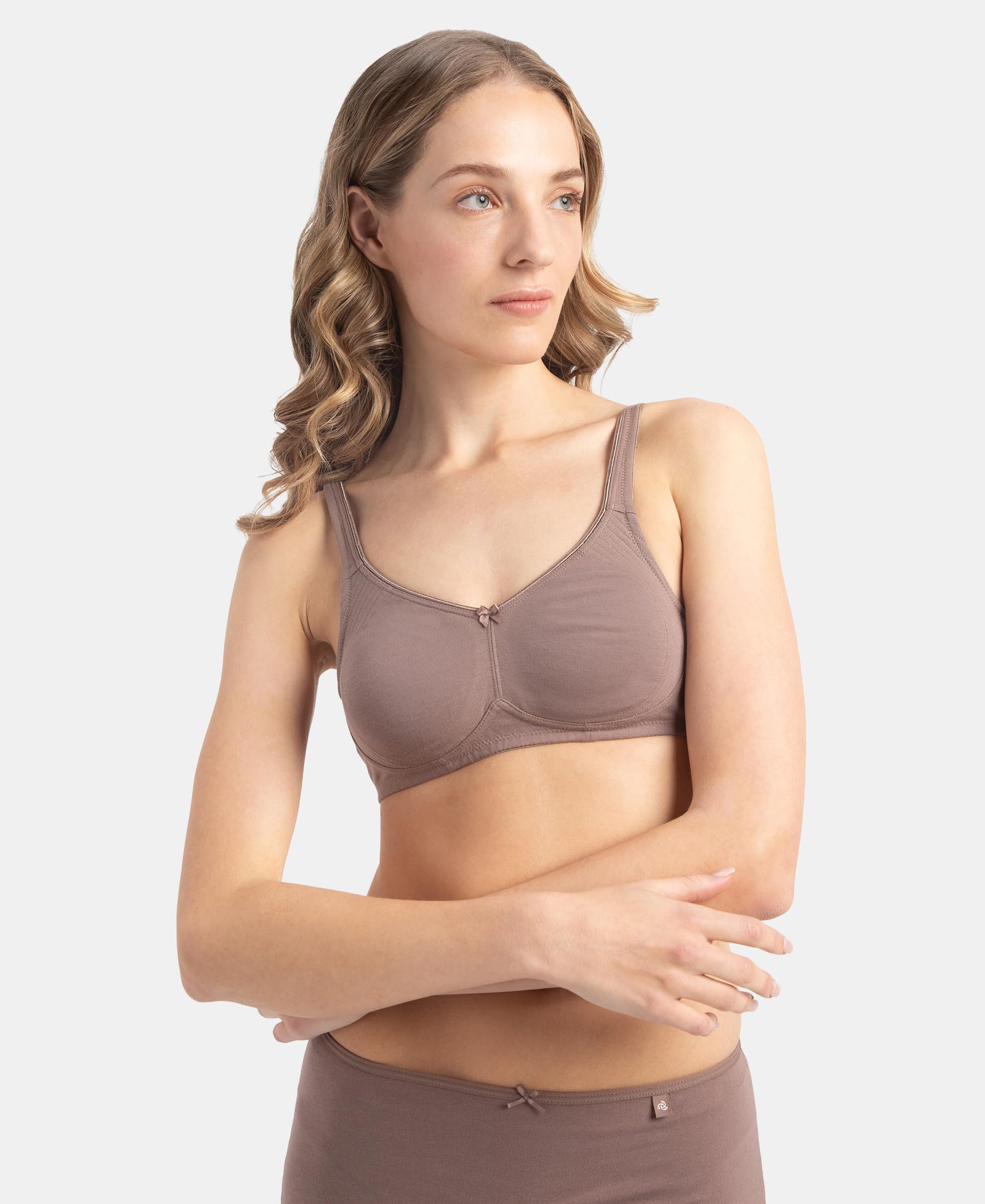 Jockey Wirefree Bra - Deep Taupe - Image 5