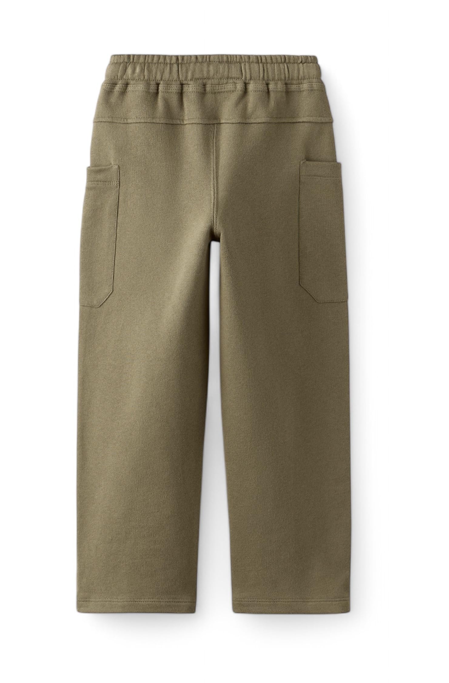 Alan Jones Boys Plush Pants - Khaki - Image 2