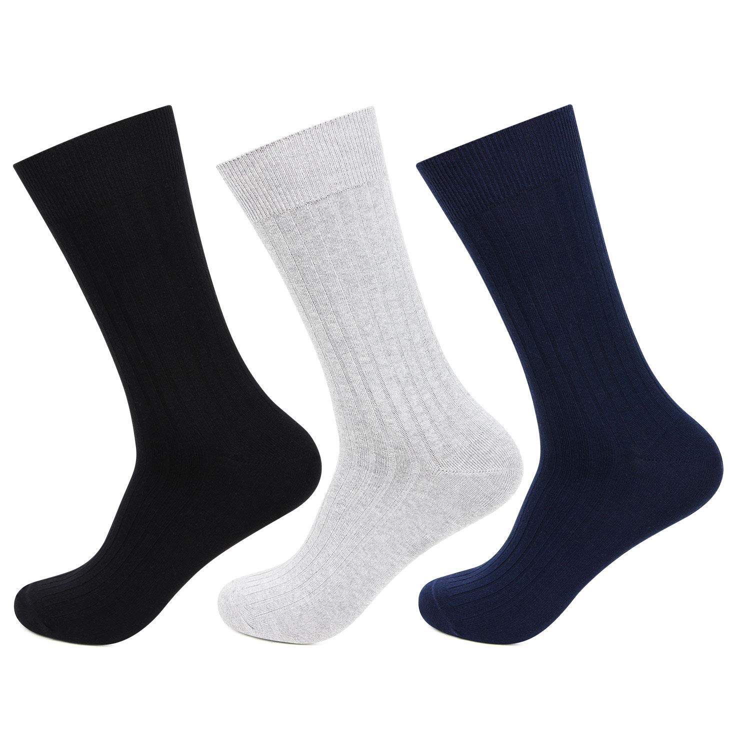 Hush Puppies Men's Calf Length Cotton Socks - Multicolor - Image 3