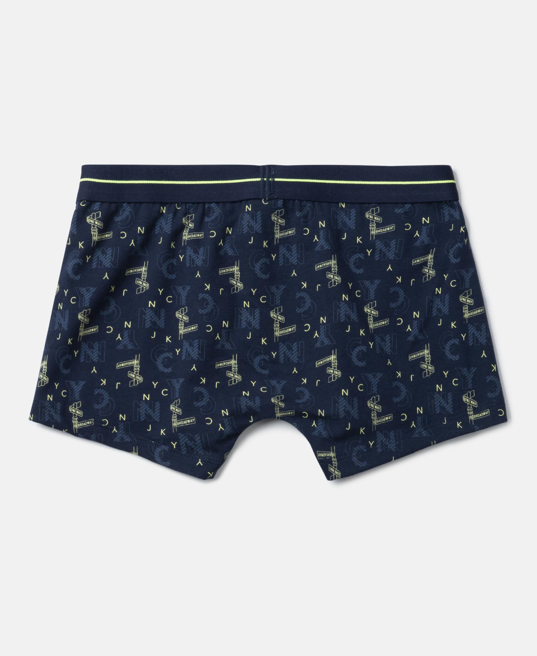 Jockey Boys Printed Trunks - Navy Cotton - Image 5