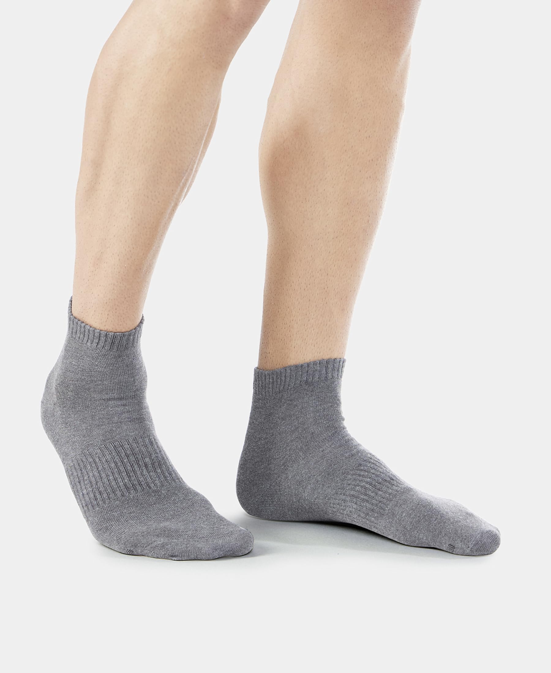Jockey Men's Ankle Length Cotton Socks - Navy - Image 5