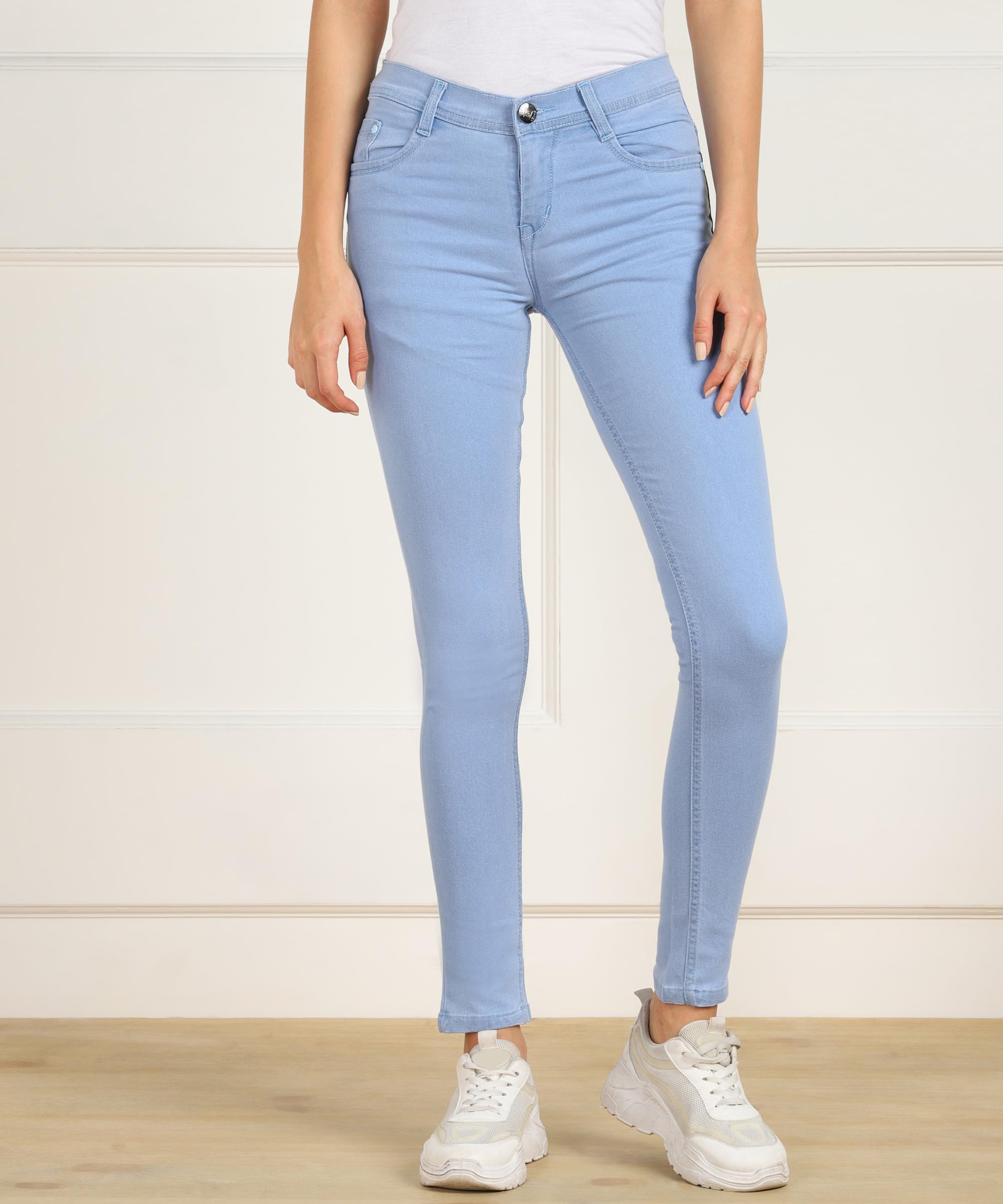 Nifty Women's Denim Jeans - Sky Blue - Image 2