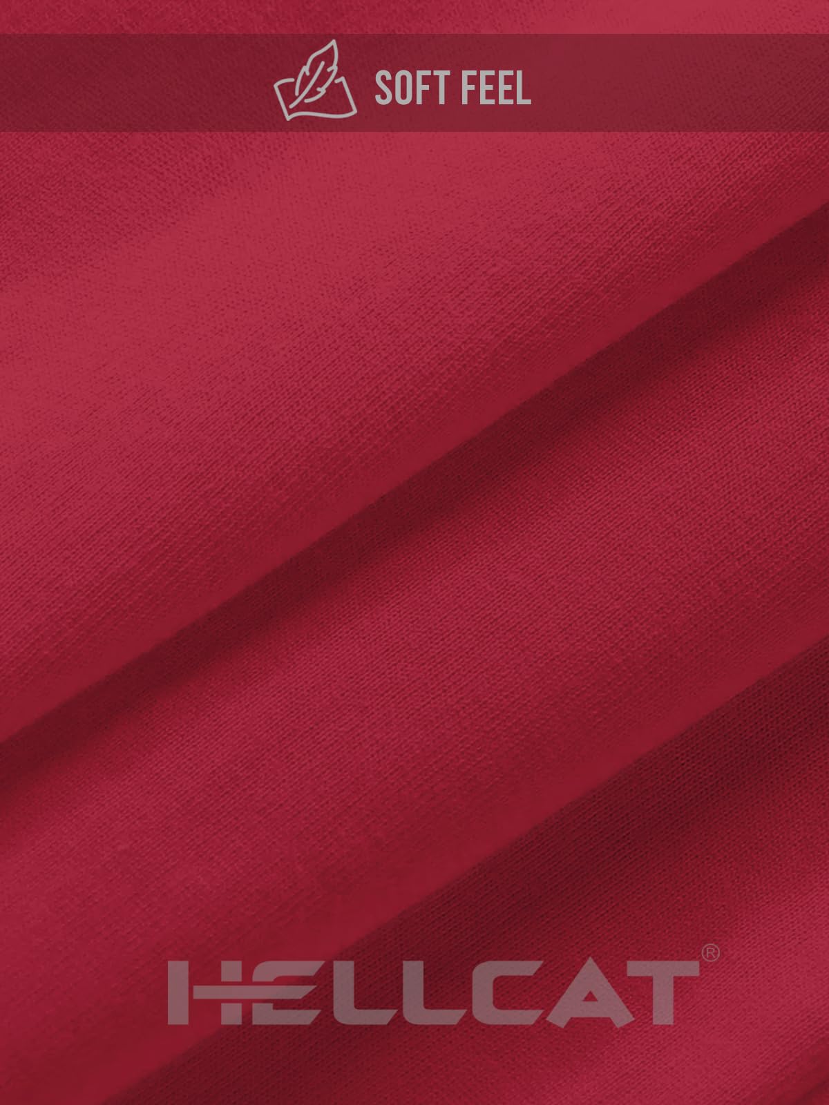 HELLCAT Boys Maroon Yellow Typographic T-Shirt - Image 3