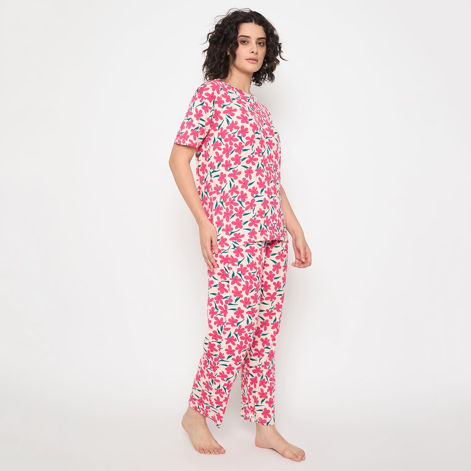 CAMEY Women's Printed Pyjama Set - Image 4