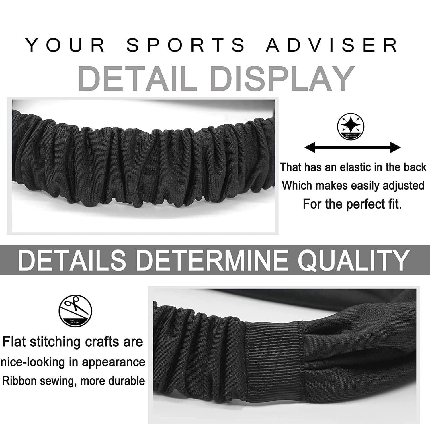Caiuse Sports Headband for Men and Women - Image 4