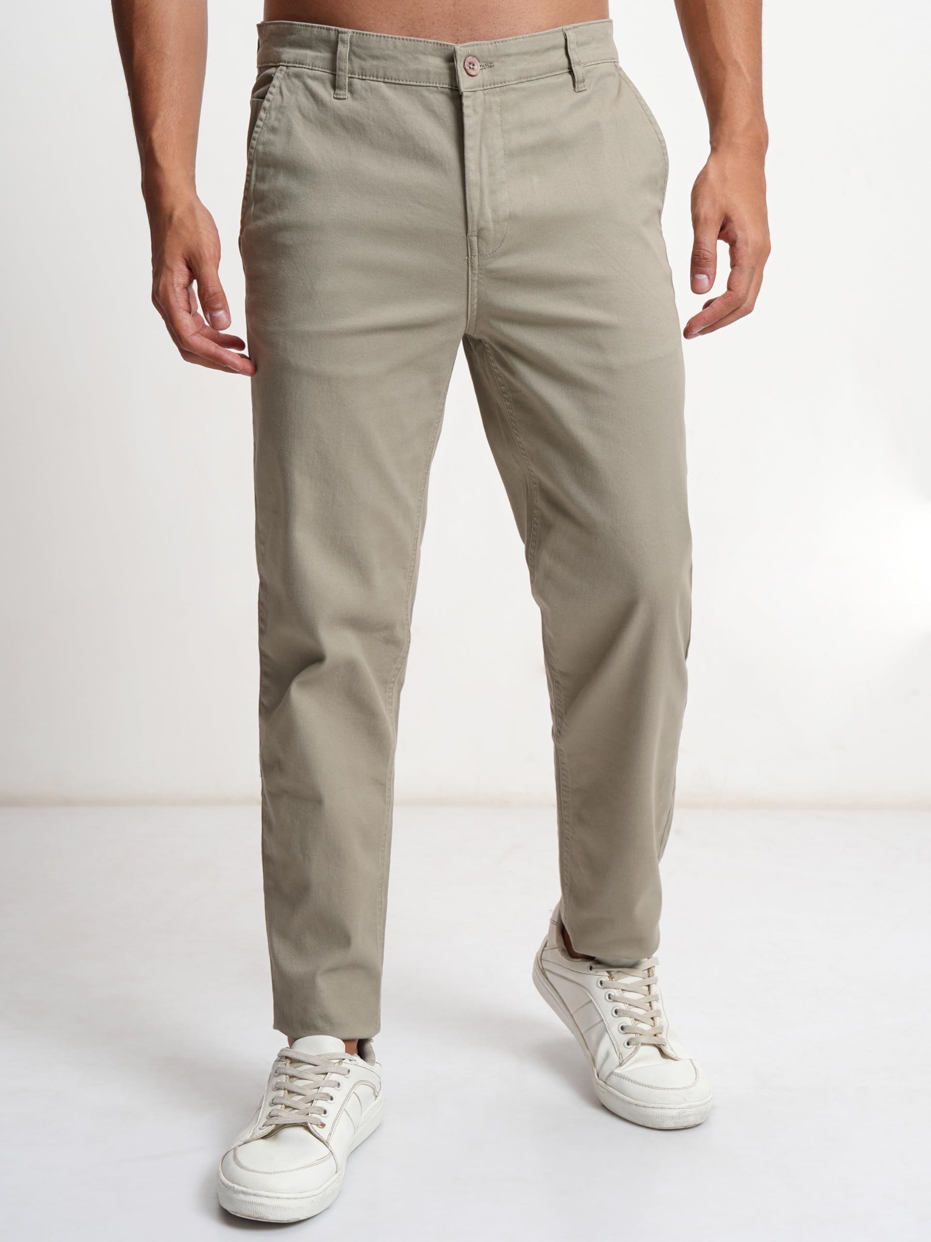 Highlander Men's Brown Chinos - Image 5