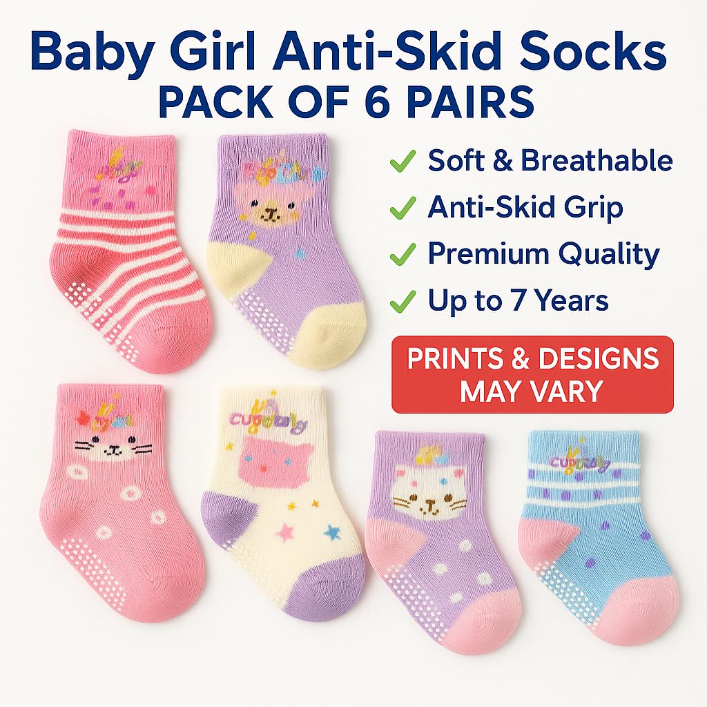 CUTEABLY Baby Organic Cotton Socks - Image 2