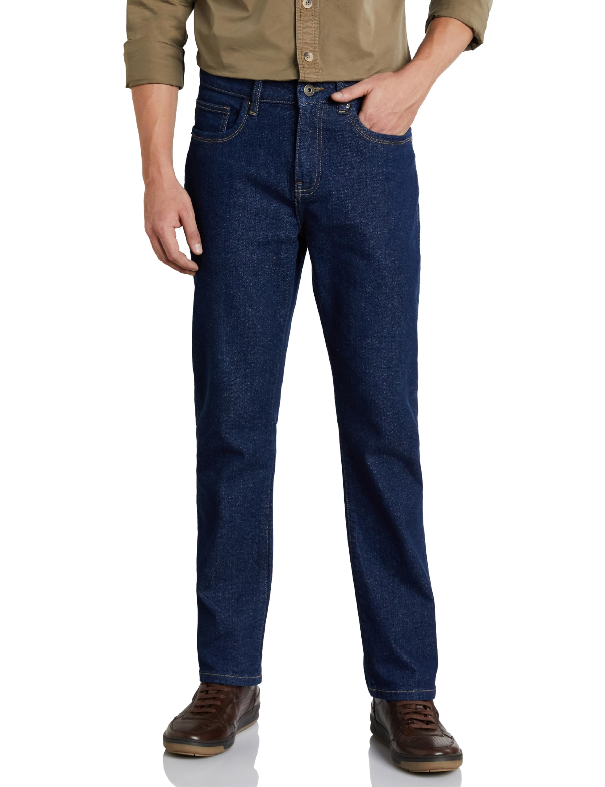 Symbol Men's Dark Blue Stretch Jeans