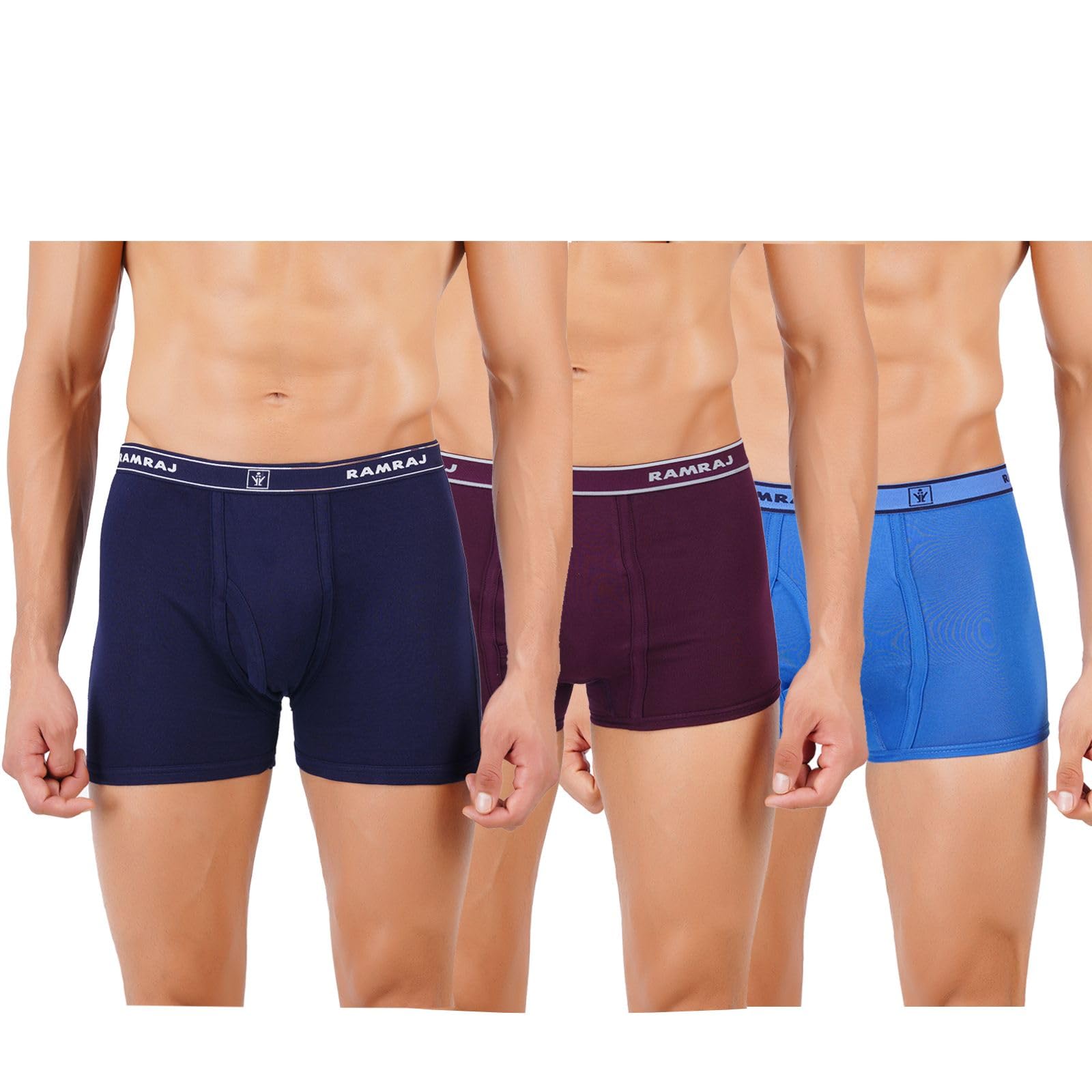 RAMRAJ COTTON Men's Trunks - Cotton Assorted