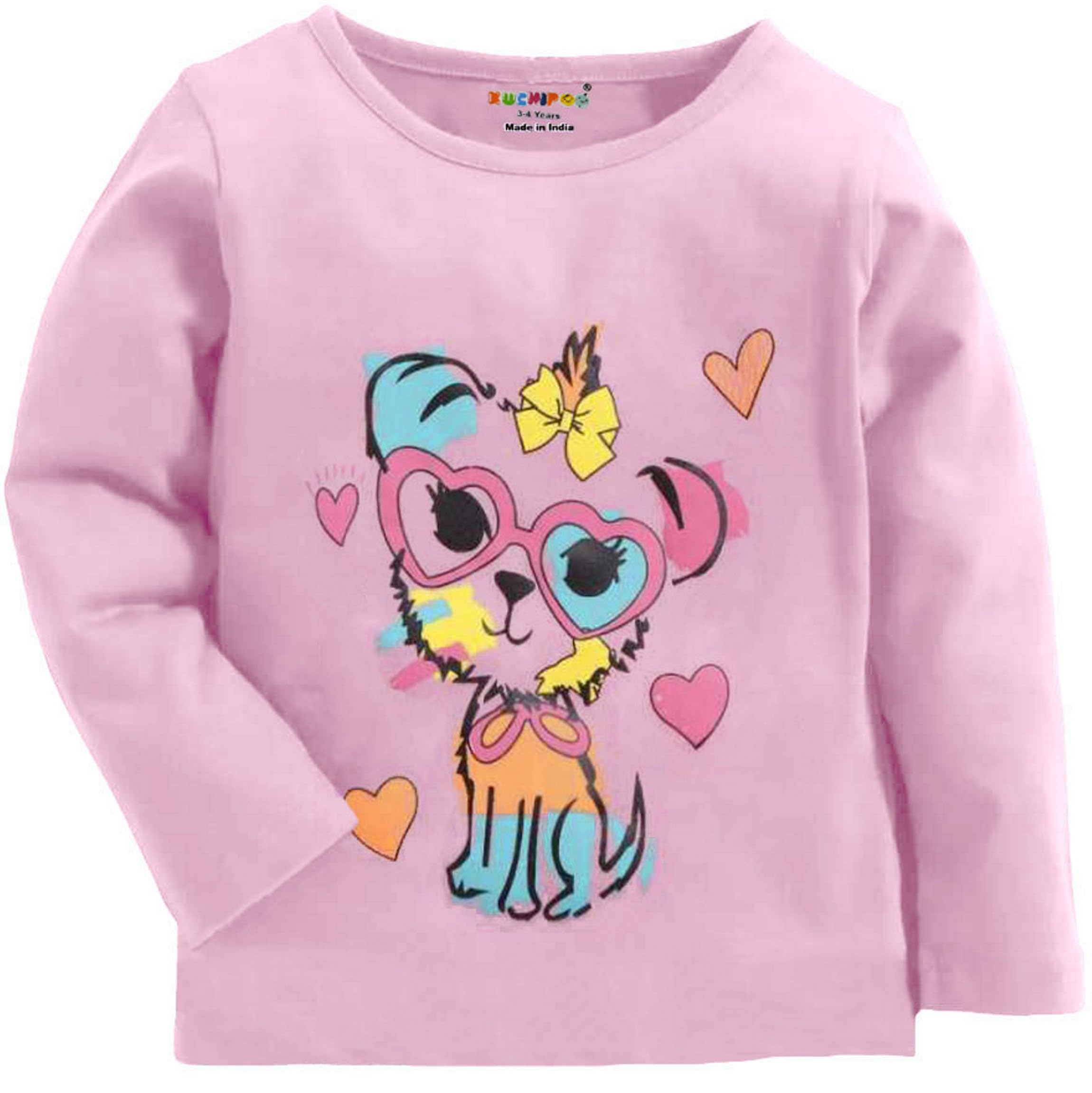 Kuchipoo Girls Cotton Blend T-Shirt - Image 3