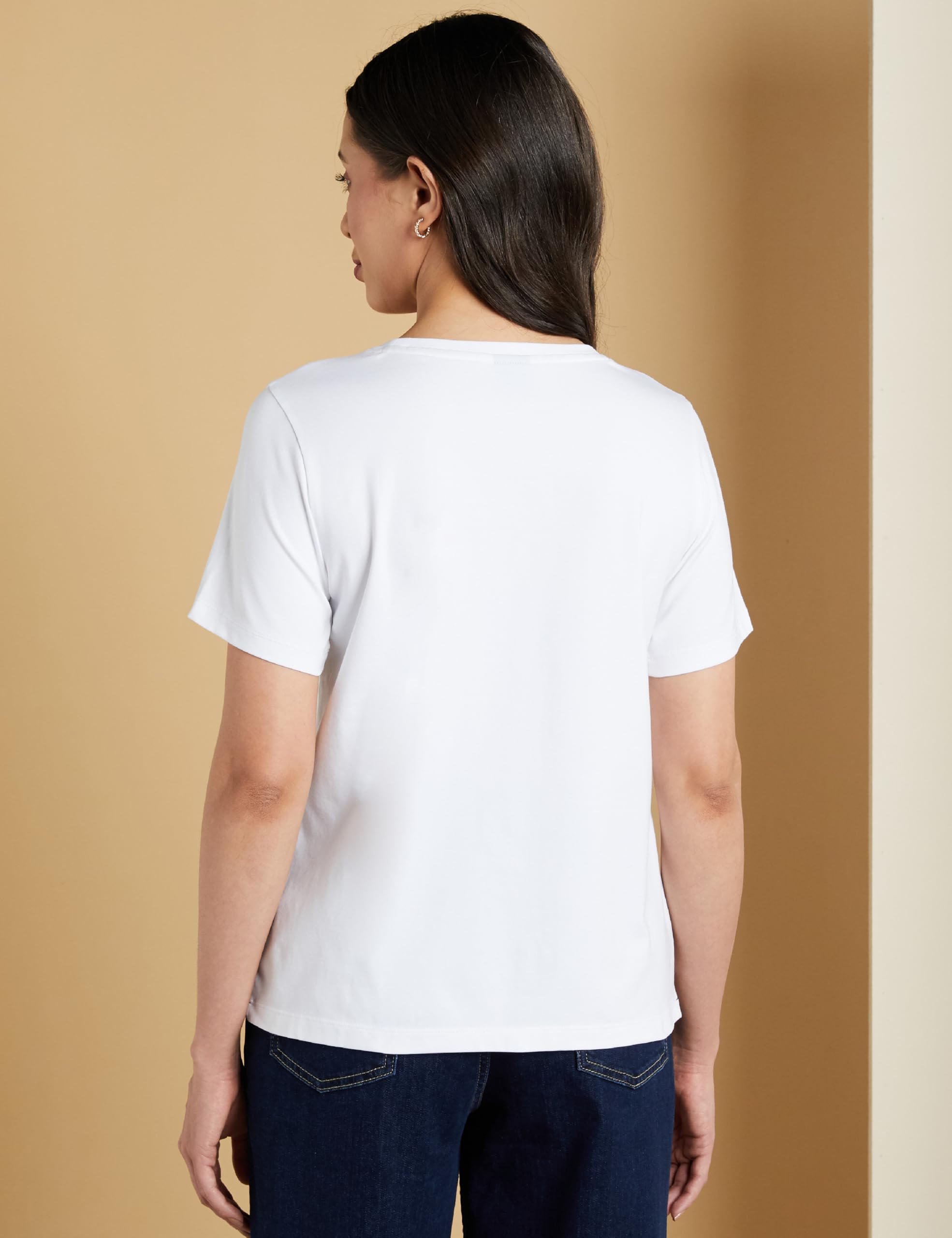 Symbol Women's Cotton Round Neck T-Shirt - Image 5