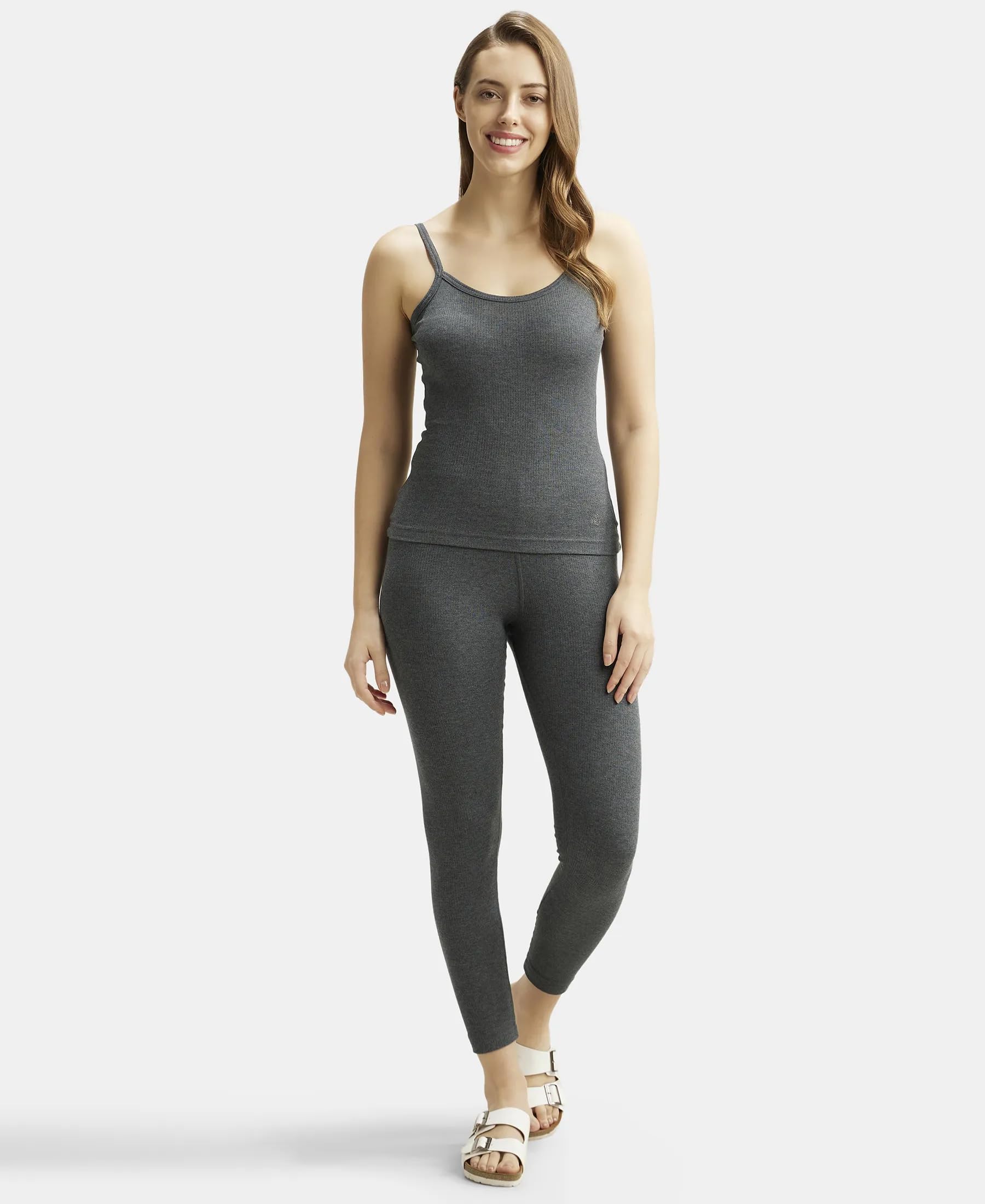 Jockey Women's Thermal Top - Charcoal - Image 4