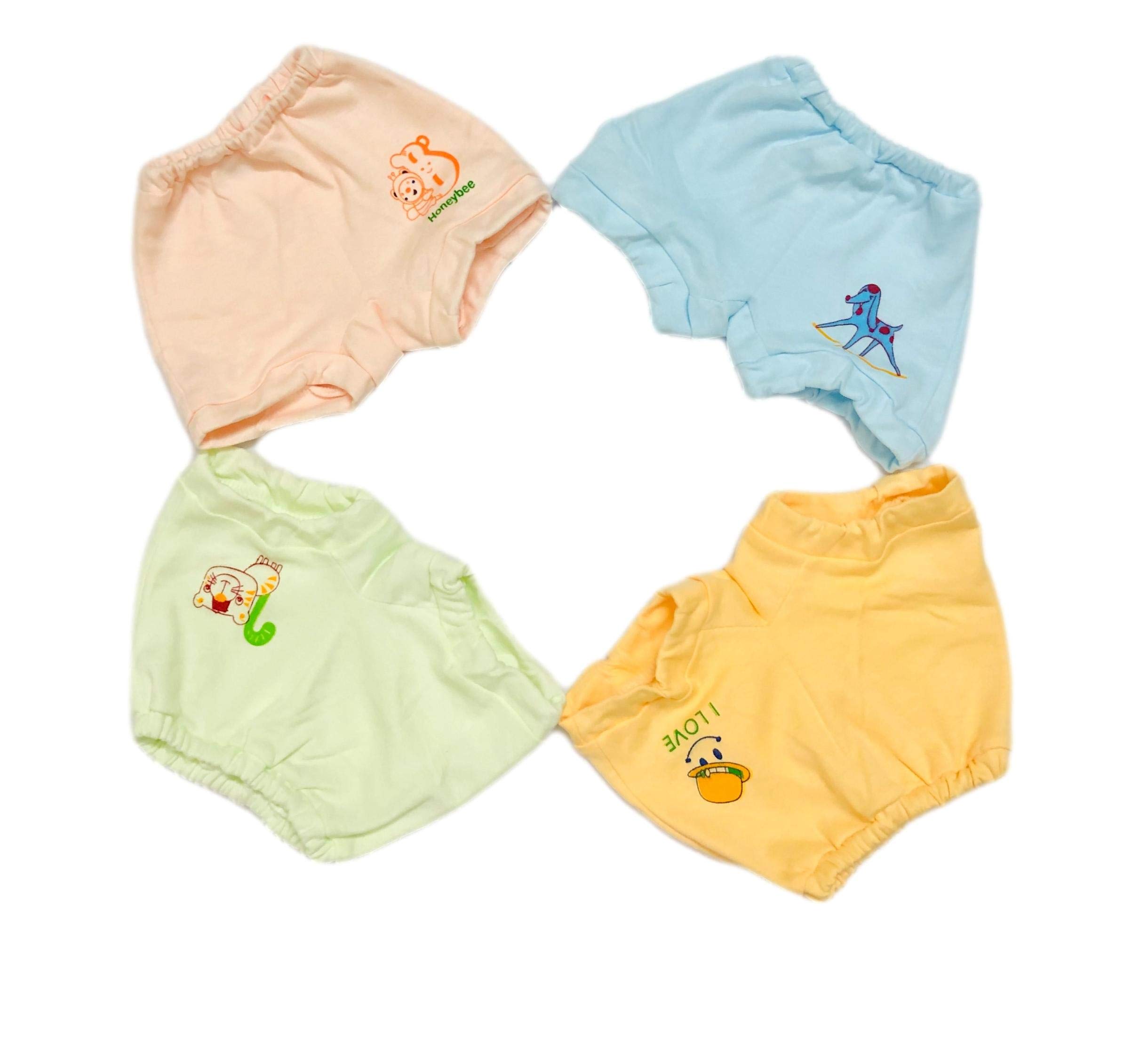 Heartbury Organic Cotton Baby Underwear for Boys & Girls - Multicolor - Image 4