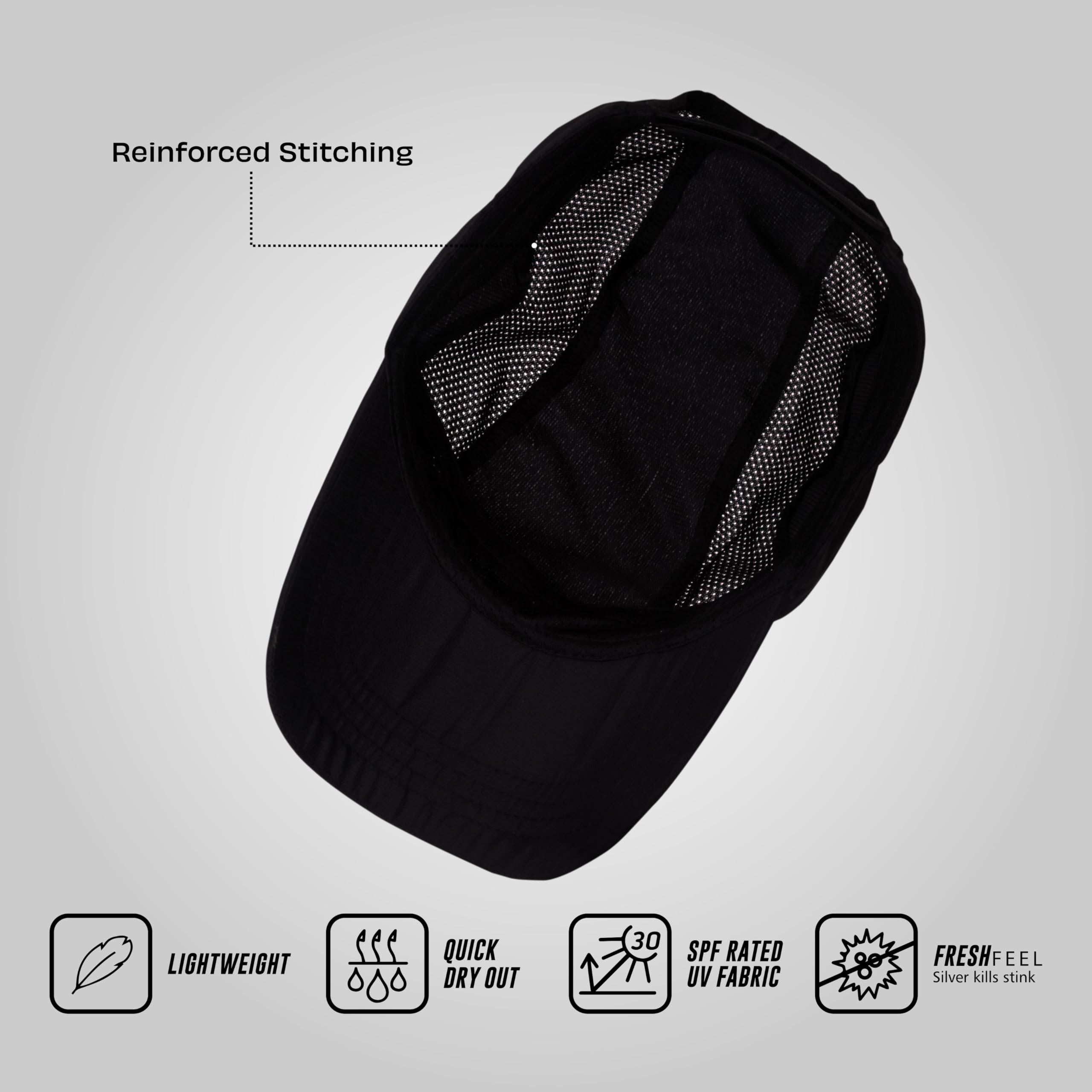 Nivia Aero Unisex Sports Cap - Brick - Image 5