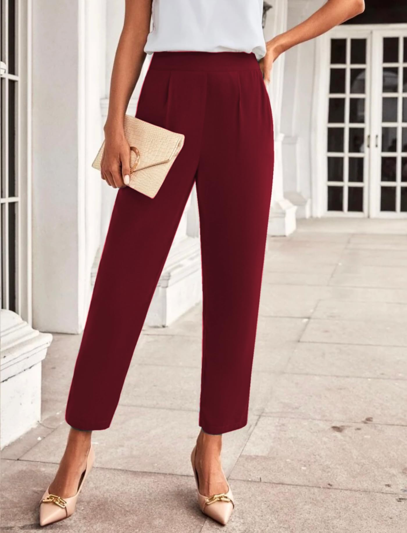 Dream Beauty Women High Rise Trouser - Image 3