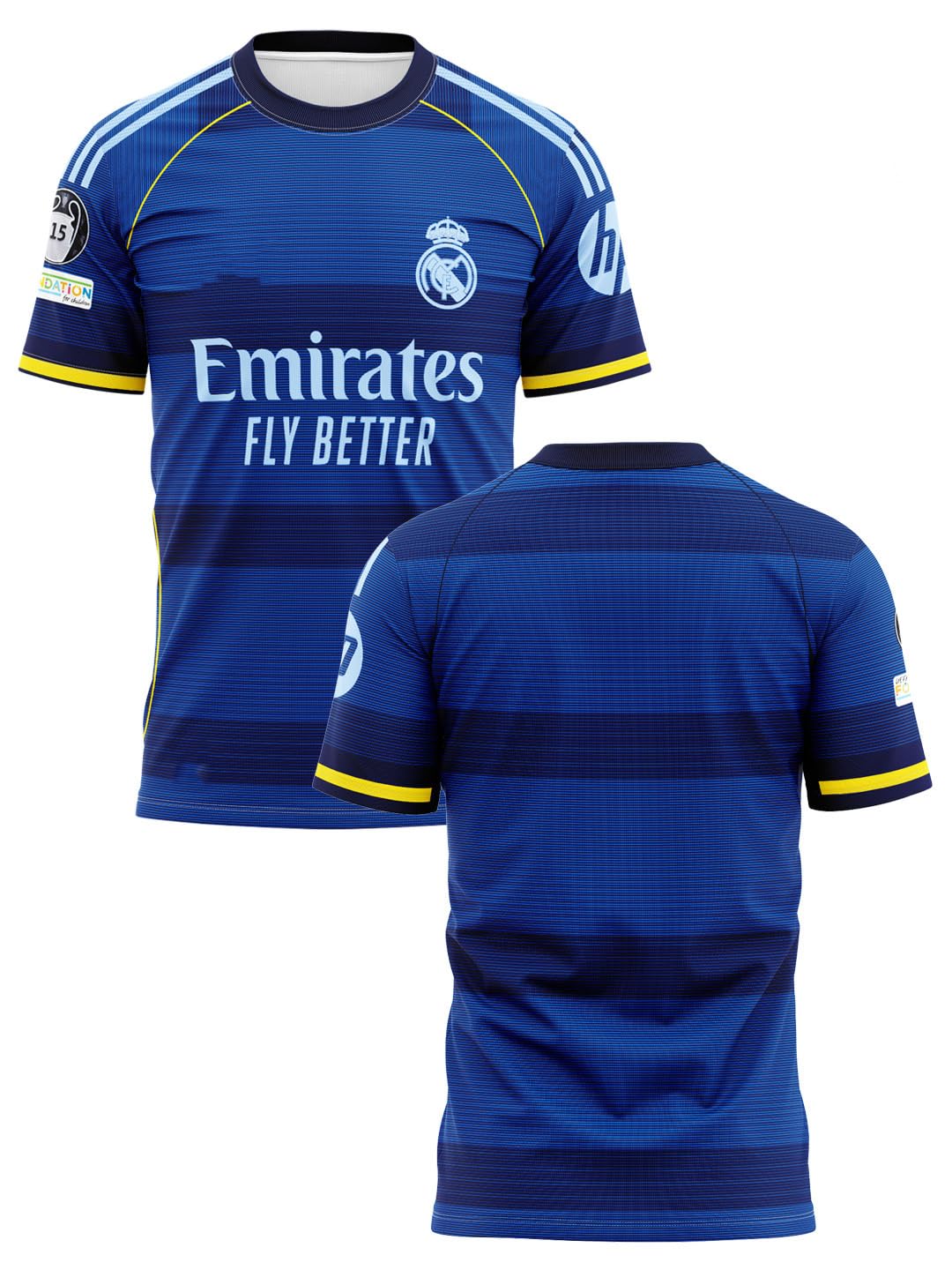 RockinRetailz Real Madrid Football Jersey - Navy