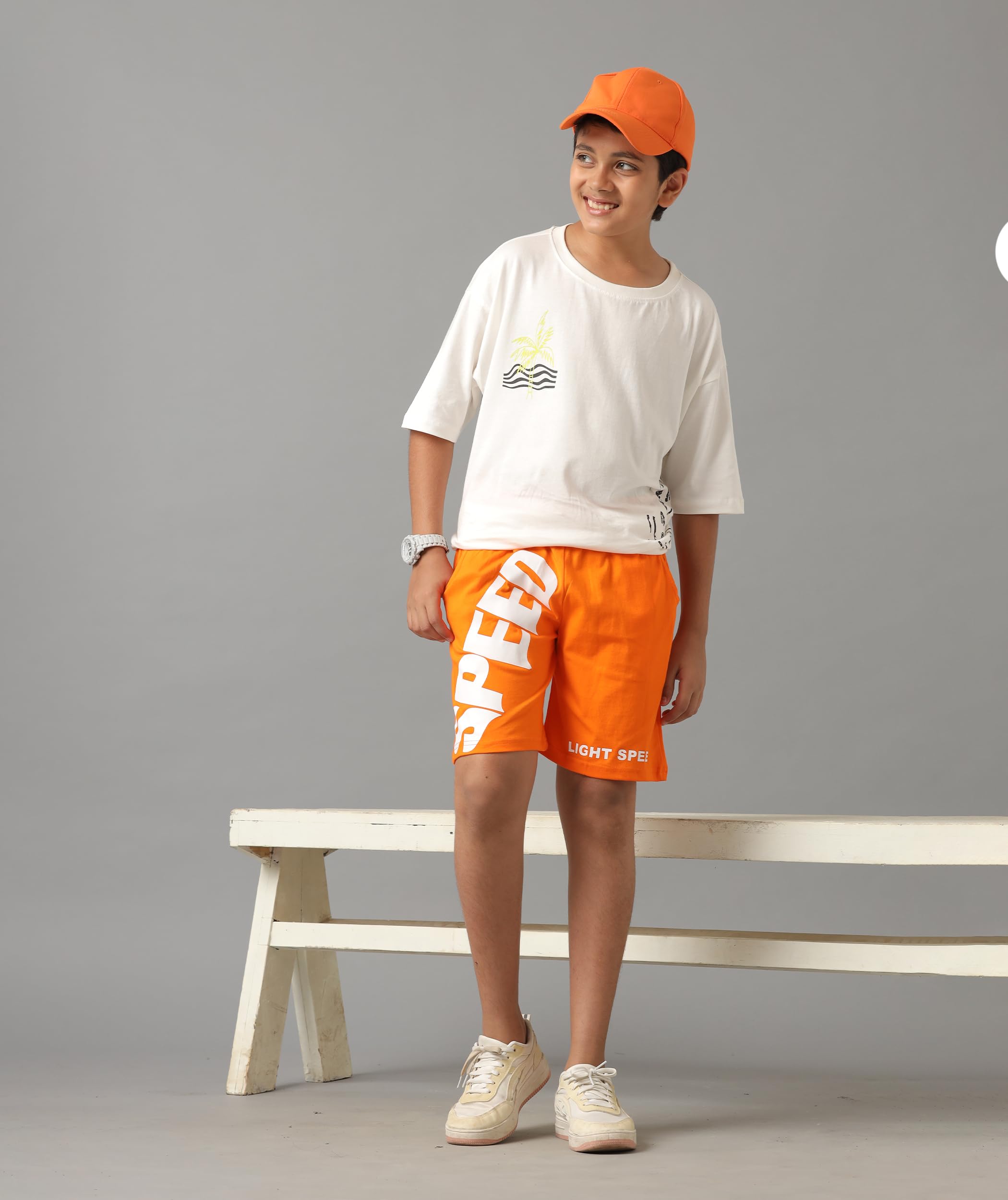 KYDA KIDS Bio Washed Cotton Shorts for Children - Image 2