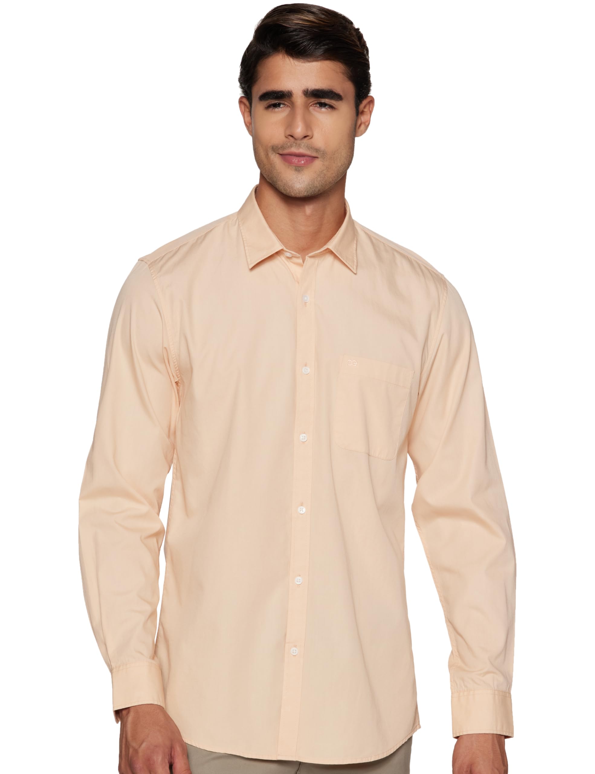 Peter England Men Slim Fit Casual Shirt