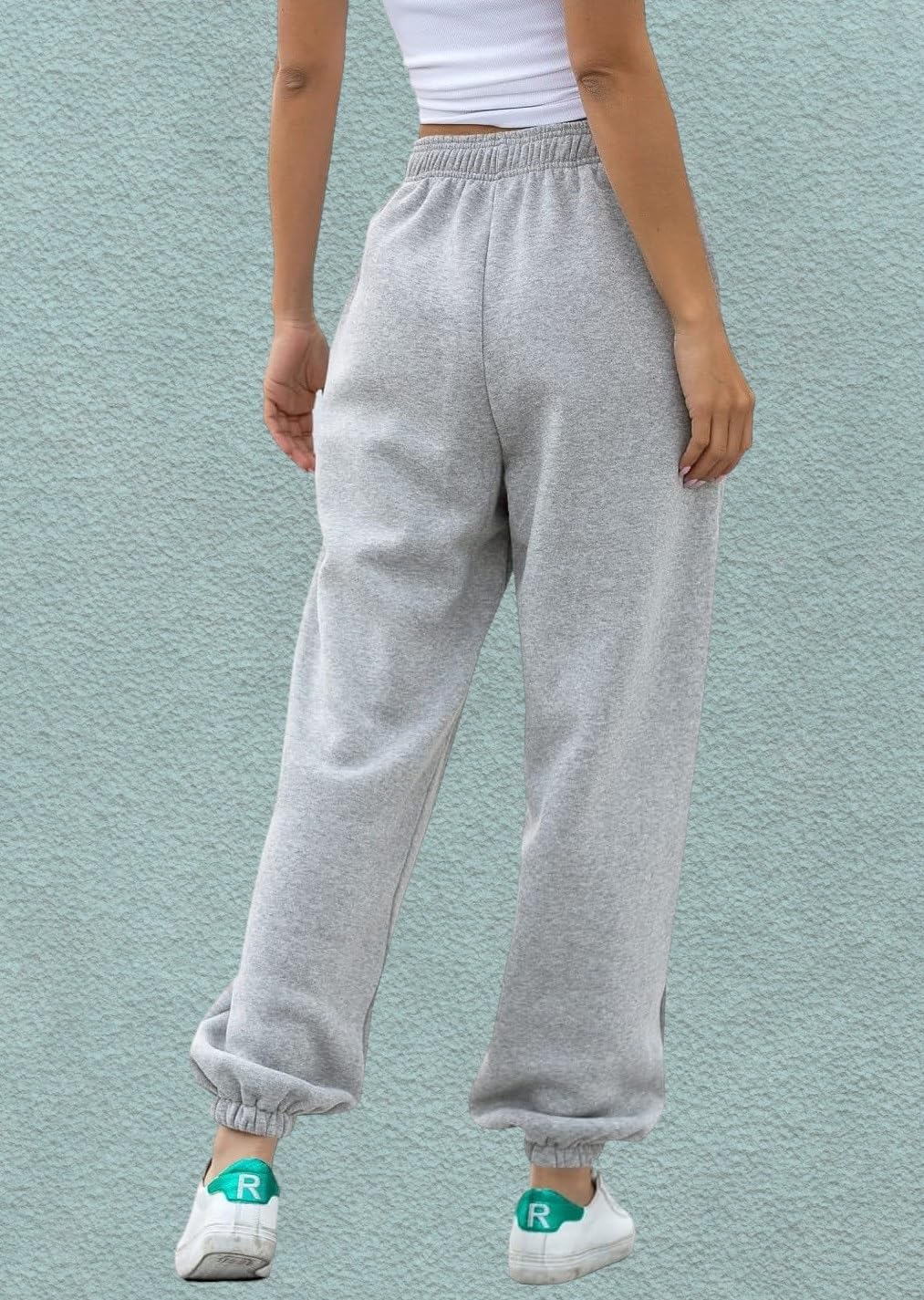 Q-RIOUS Women's Jogger Trouser - Black Grey - Image 5