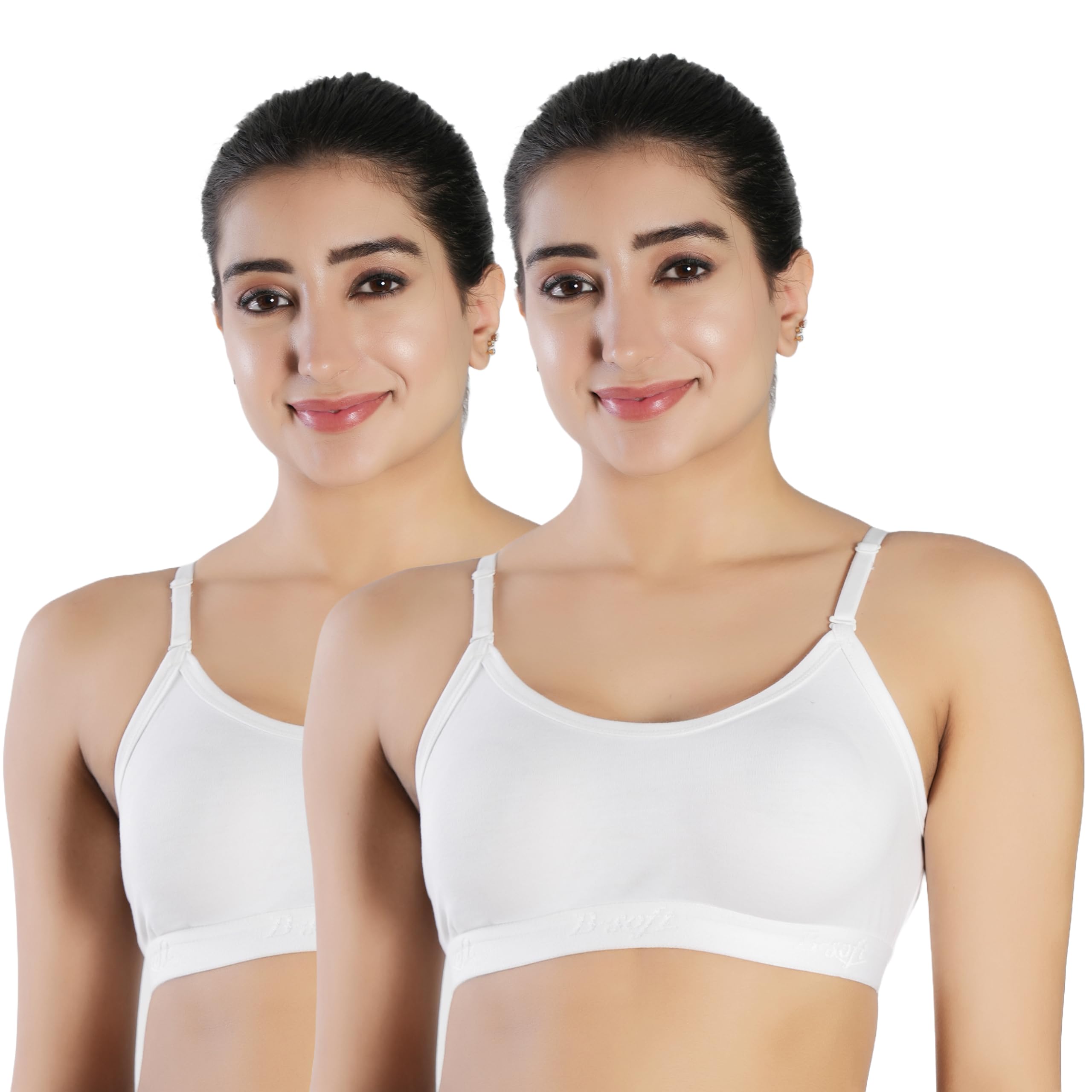 B-SOFT Women's Non-Wired Sports Bra