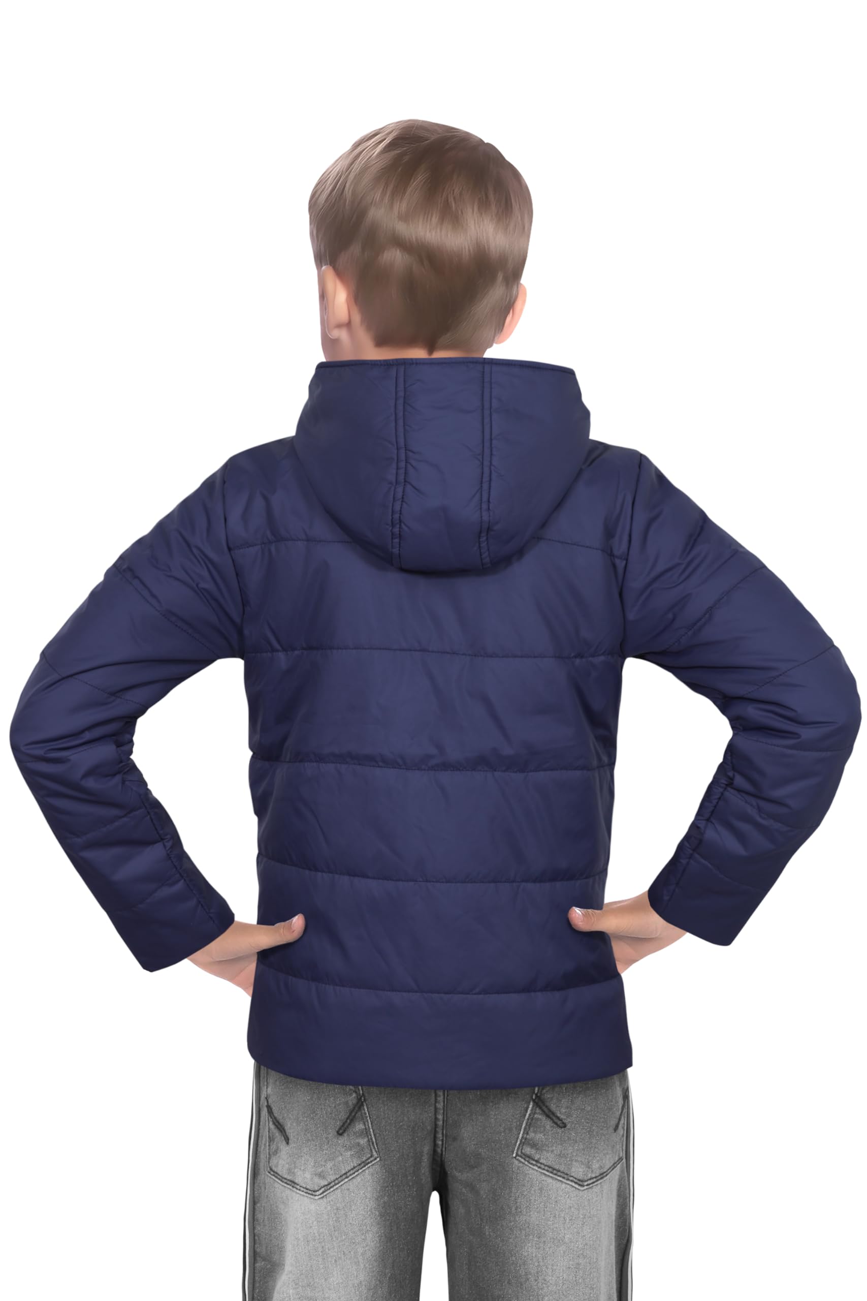 Allen Solly Girls Synthetic Jacket - Navy - Image 2