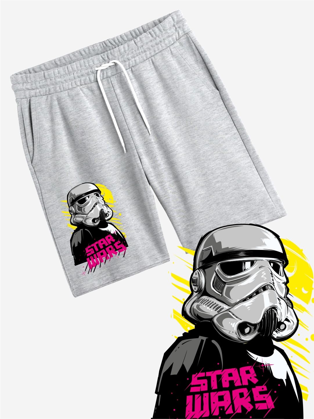 minicult Kids Cotton Shorts - Star Wars - Image 3