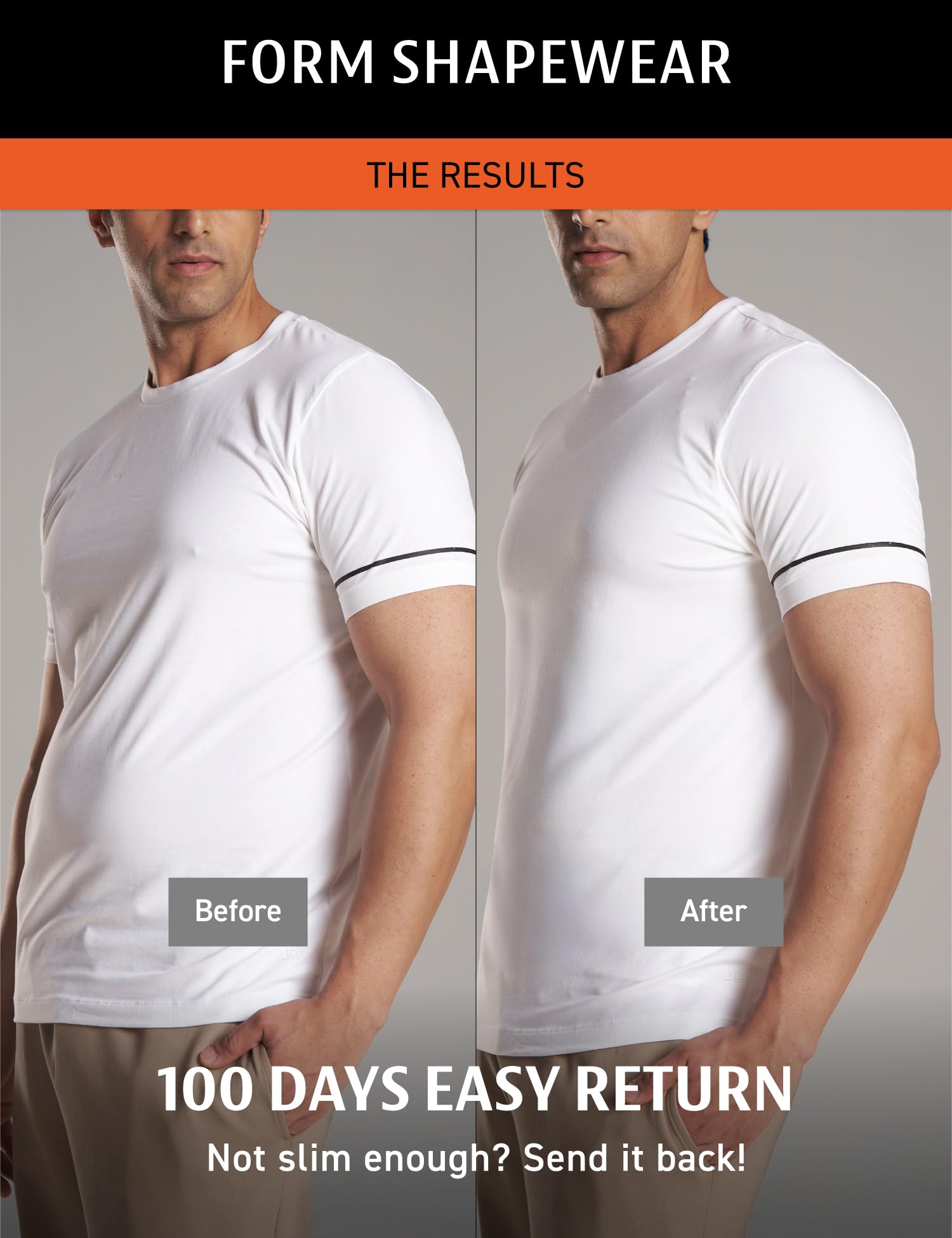 DAMENSCH Men's Black Compression Tank Top - Image 4