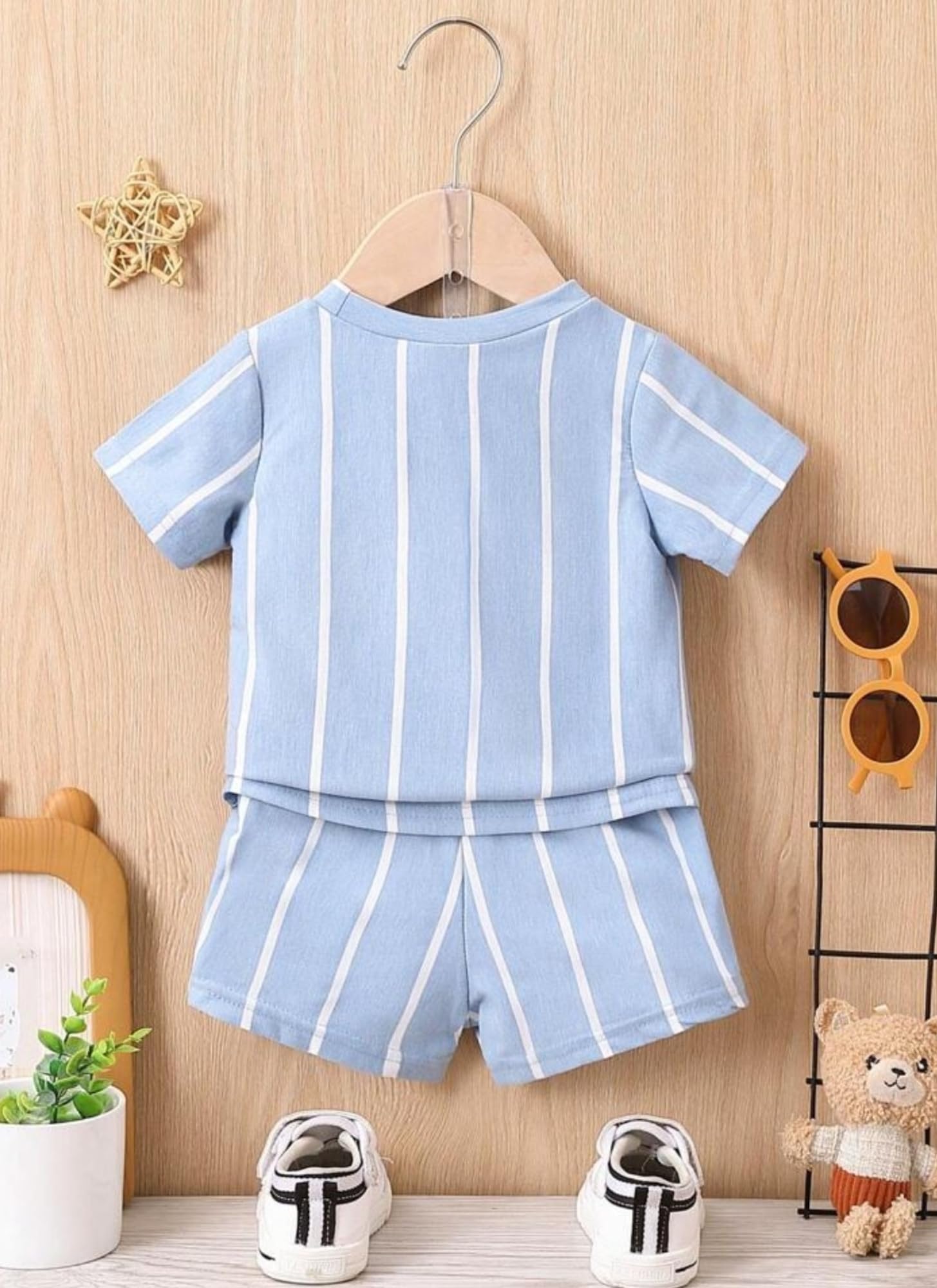 Thiya Boys Cap Sleeve Co-ord Set - Image 4