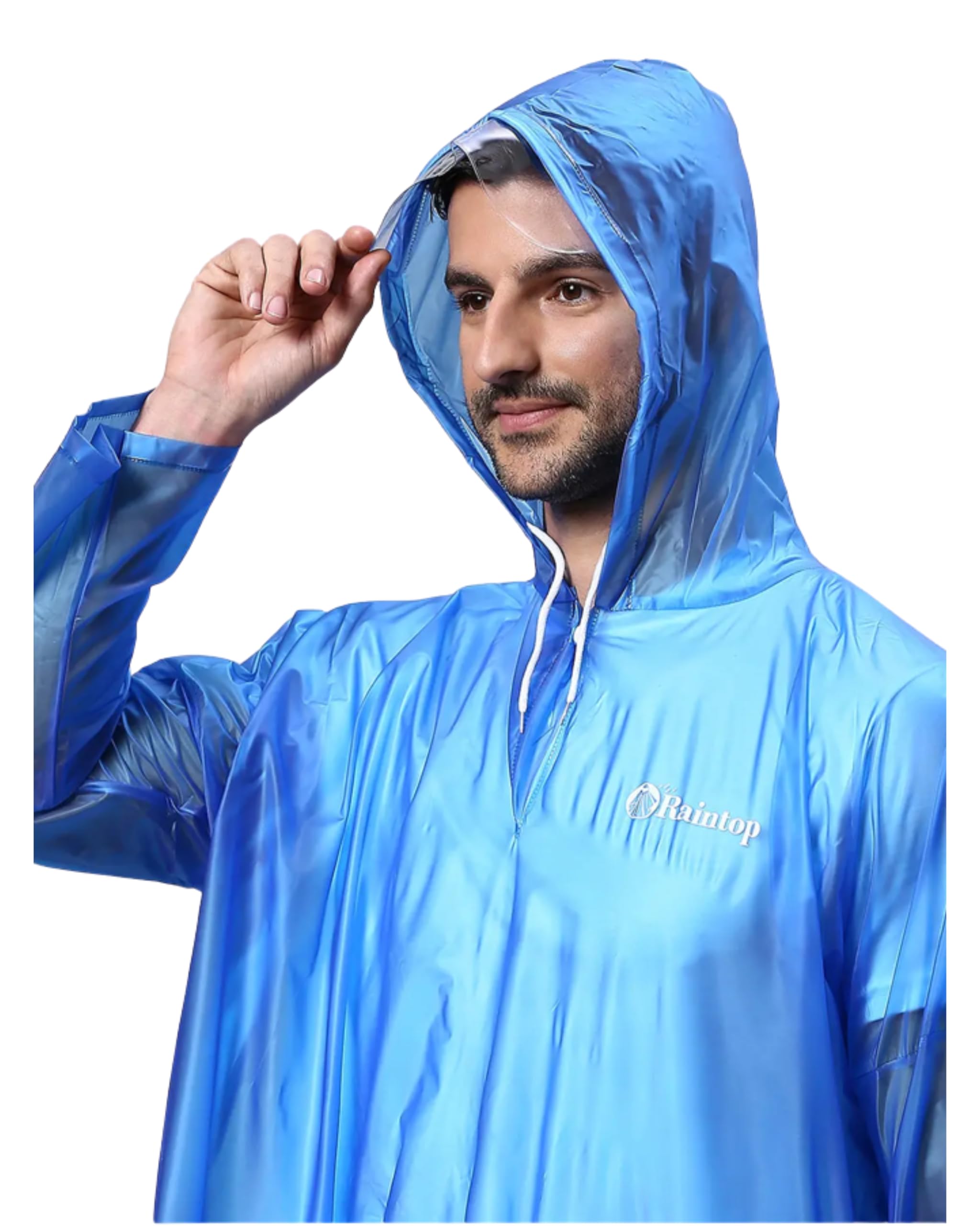 Zeel Rain Poncho Hooded Coat for Men and Women - Image 5