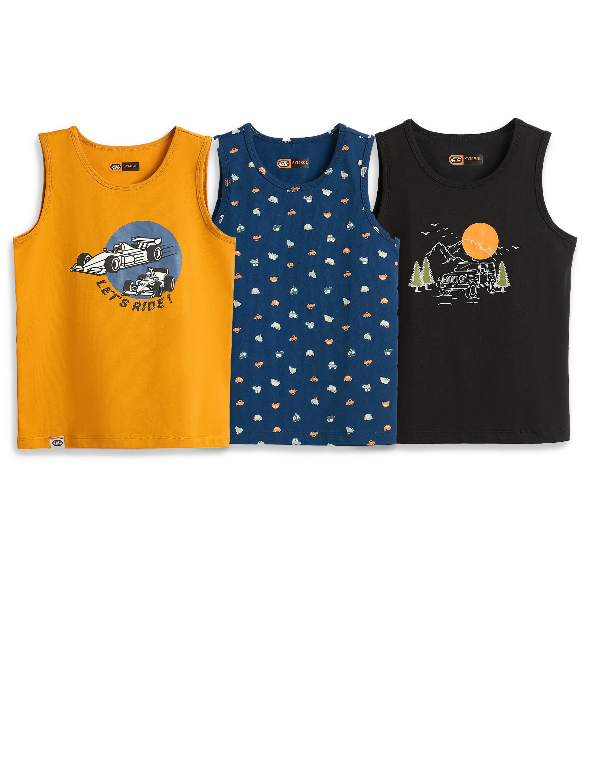 Amazon Brand Boy Graphic Print Vest