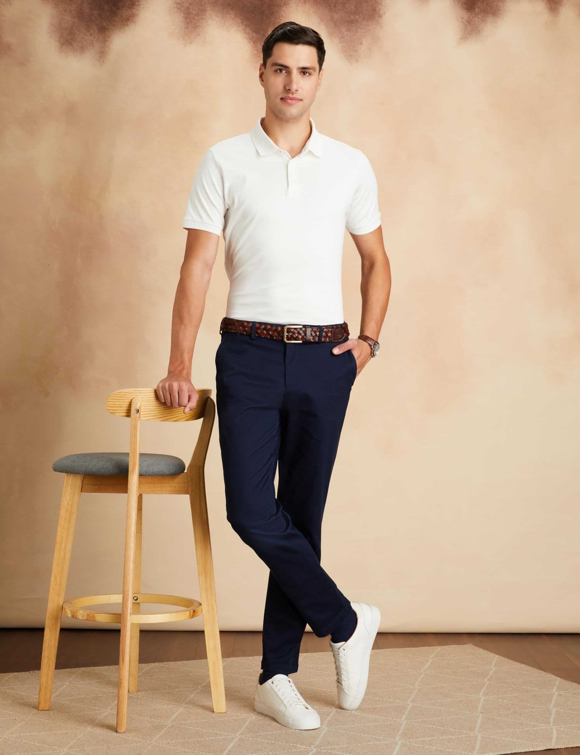 Symbol Men Flexi Waist Casual Pants - Image 3