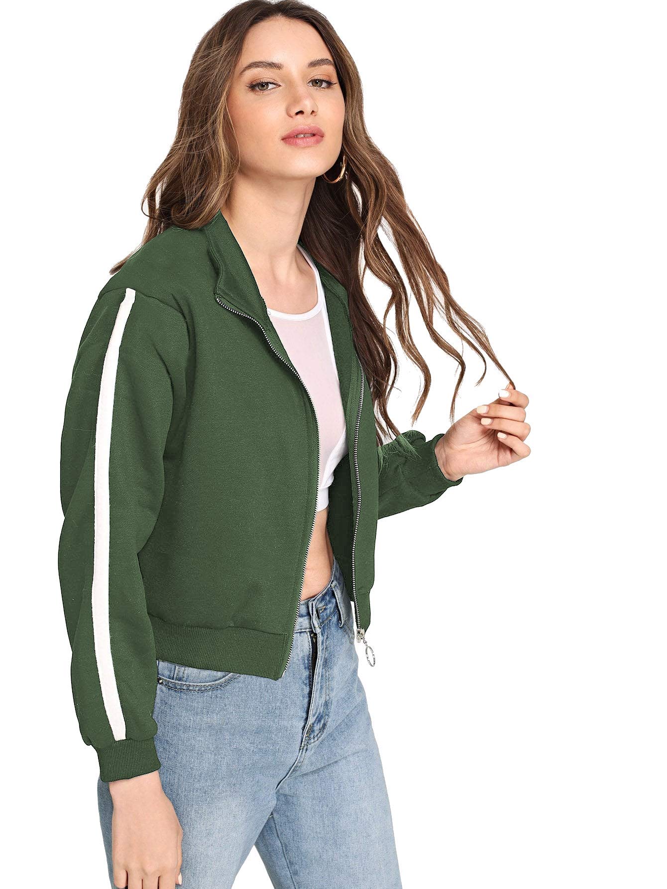 Fabricorn Women's Cotton Collar Neck Sweatshirt - Image 2