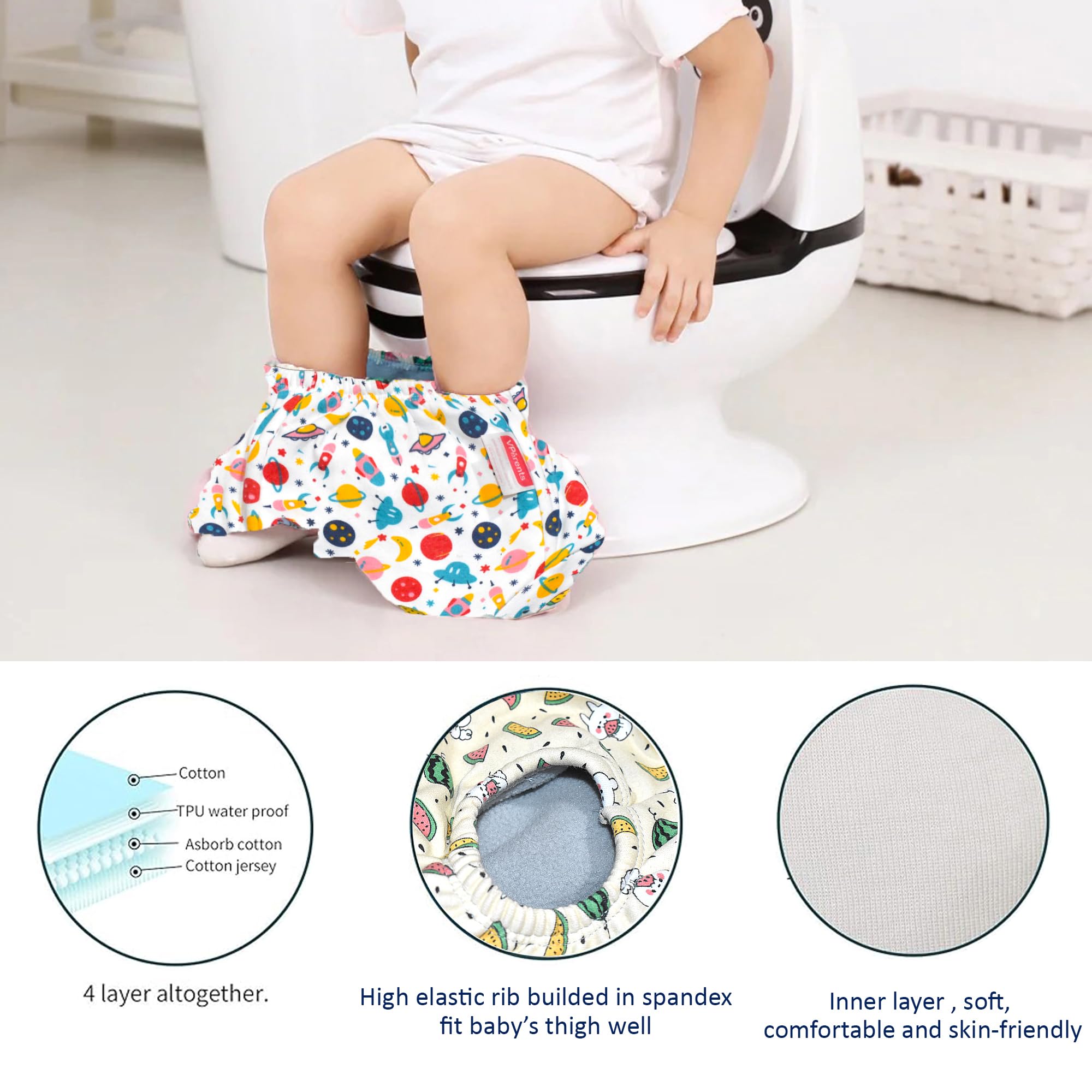 Galaxy Potty Training Underwear for Babies & Toddlers - Image 4