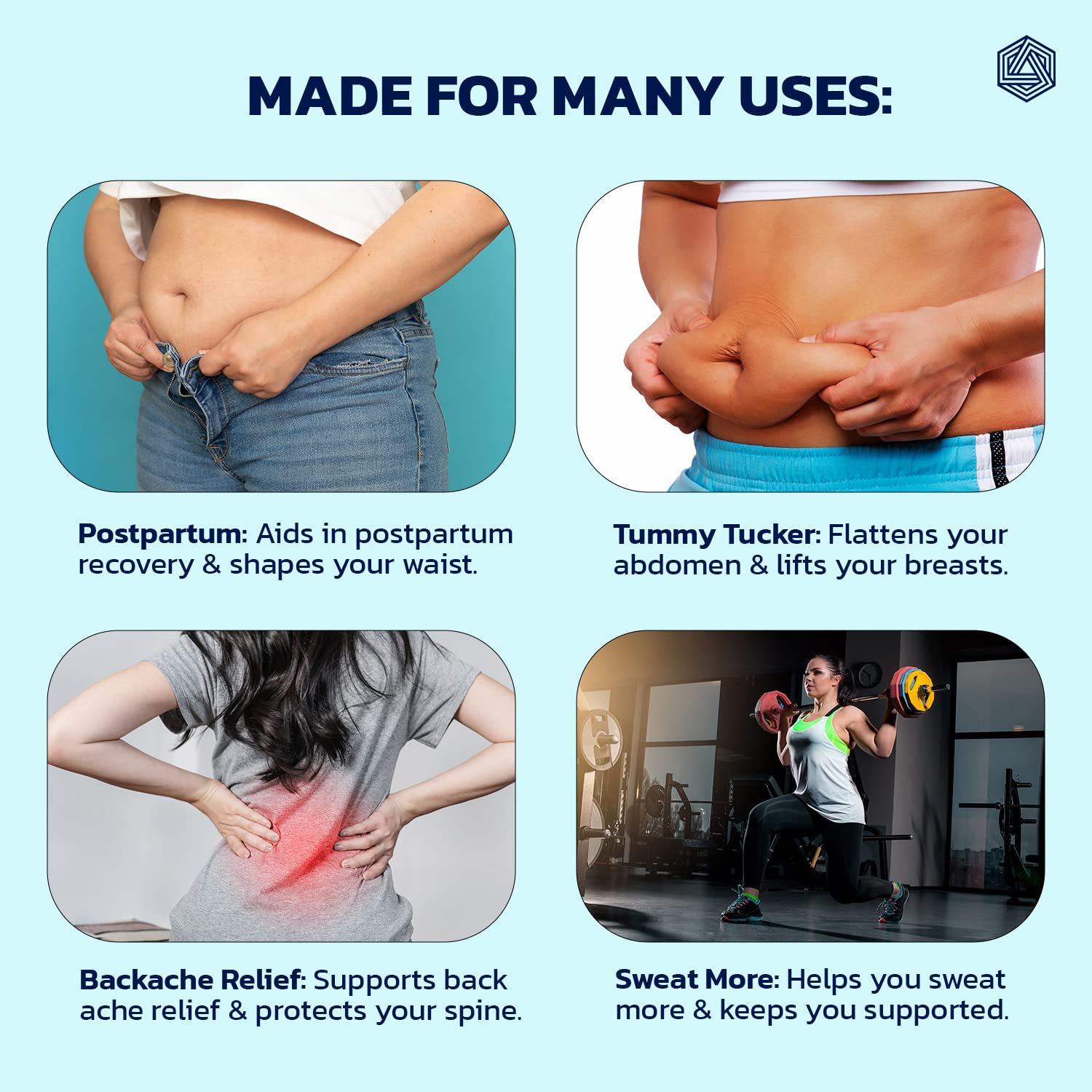 Boldfit Postpartum Waist Belt for Women - Image 5