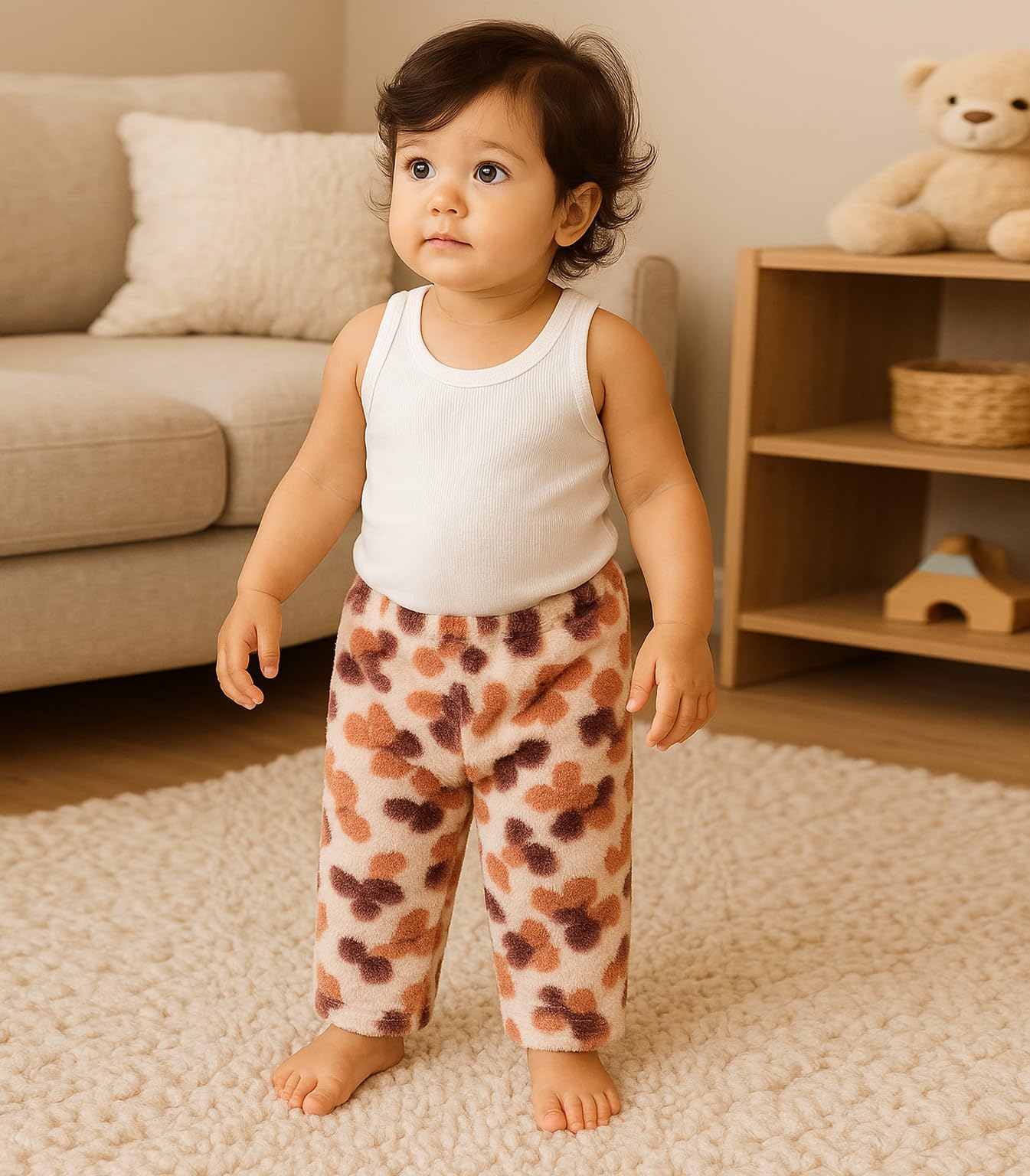 NICSY Kids Soft Fleece Pajama Pants for Boys & Girls - Image 2