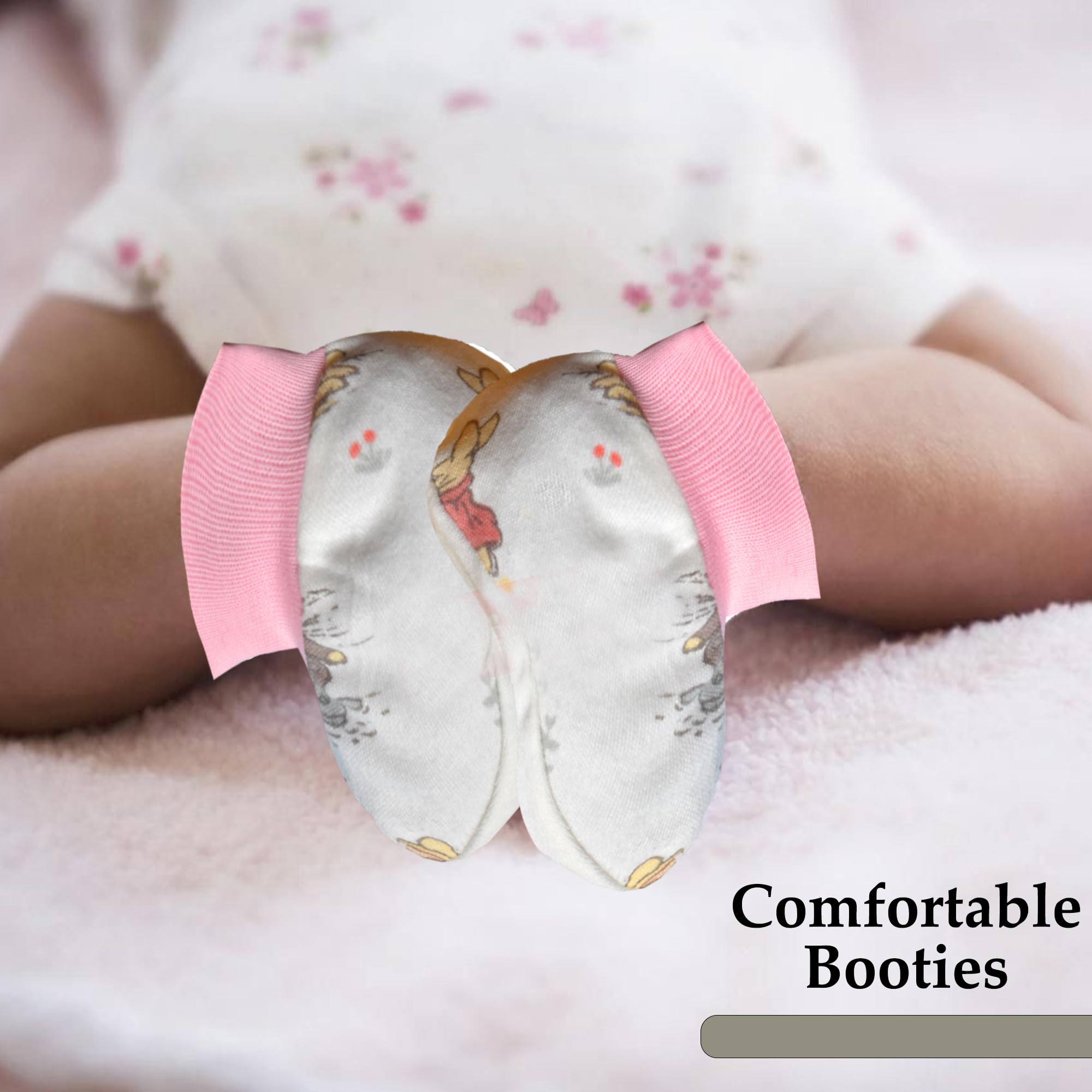 VParents Baby Mittens Caps Gloves Booty Combo Set Unisex - Image 2